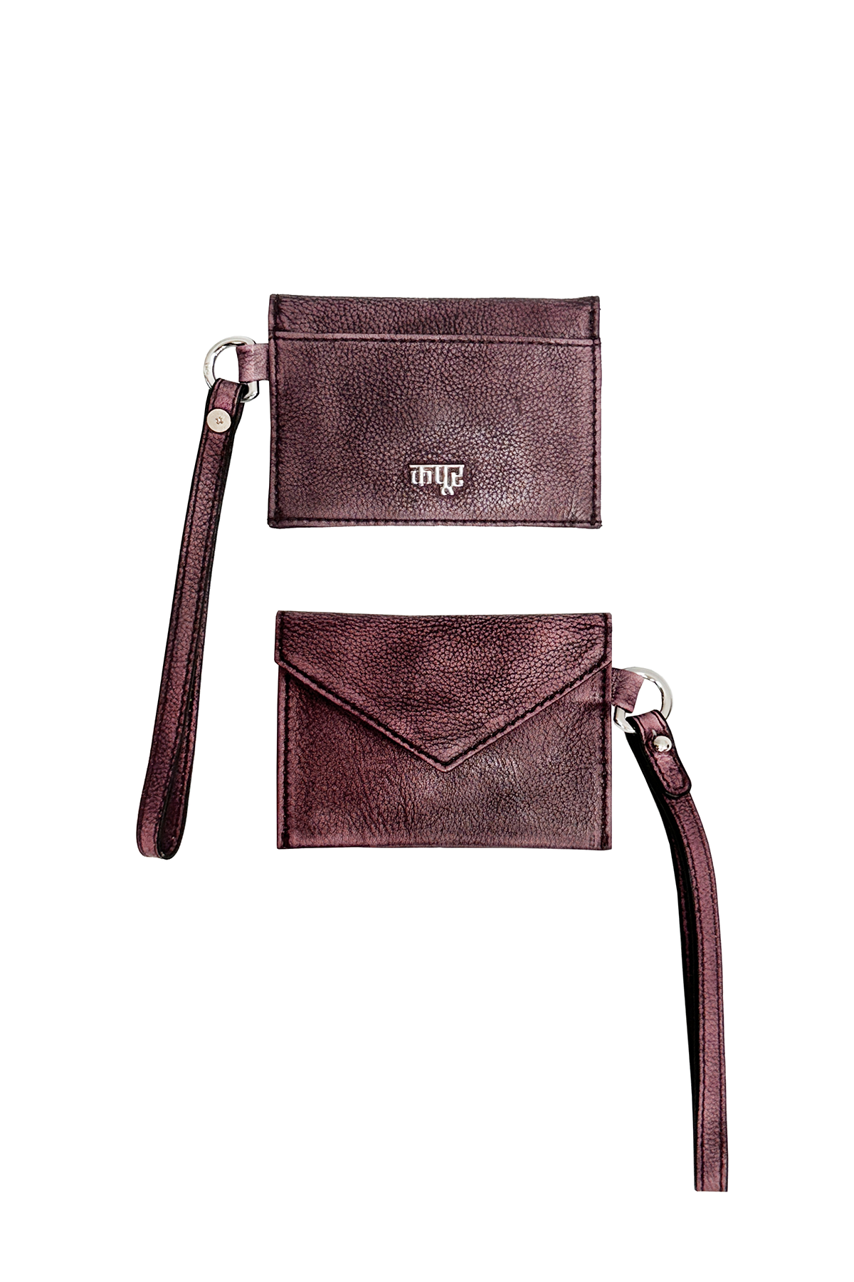 Distressed Cardholder Wristlet