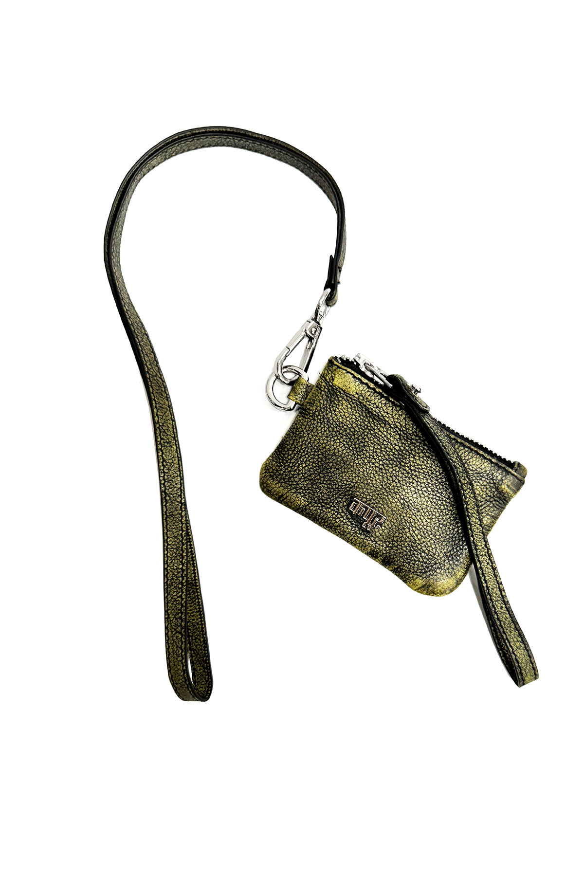 Distressed Lanyard Wallet