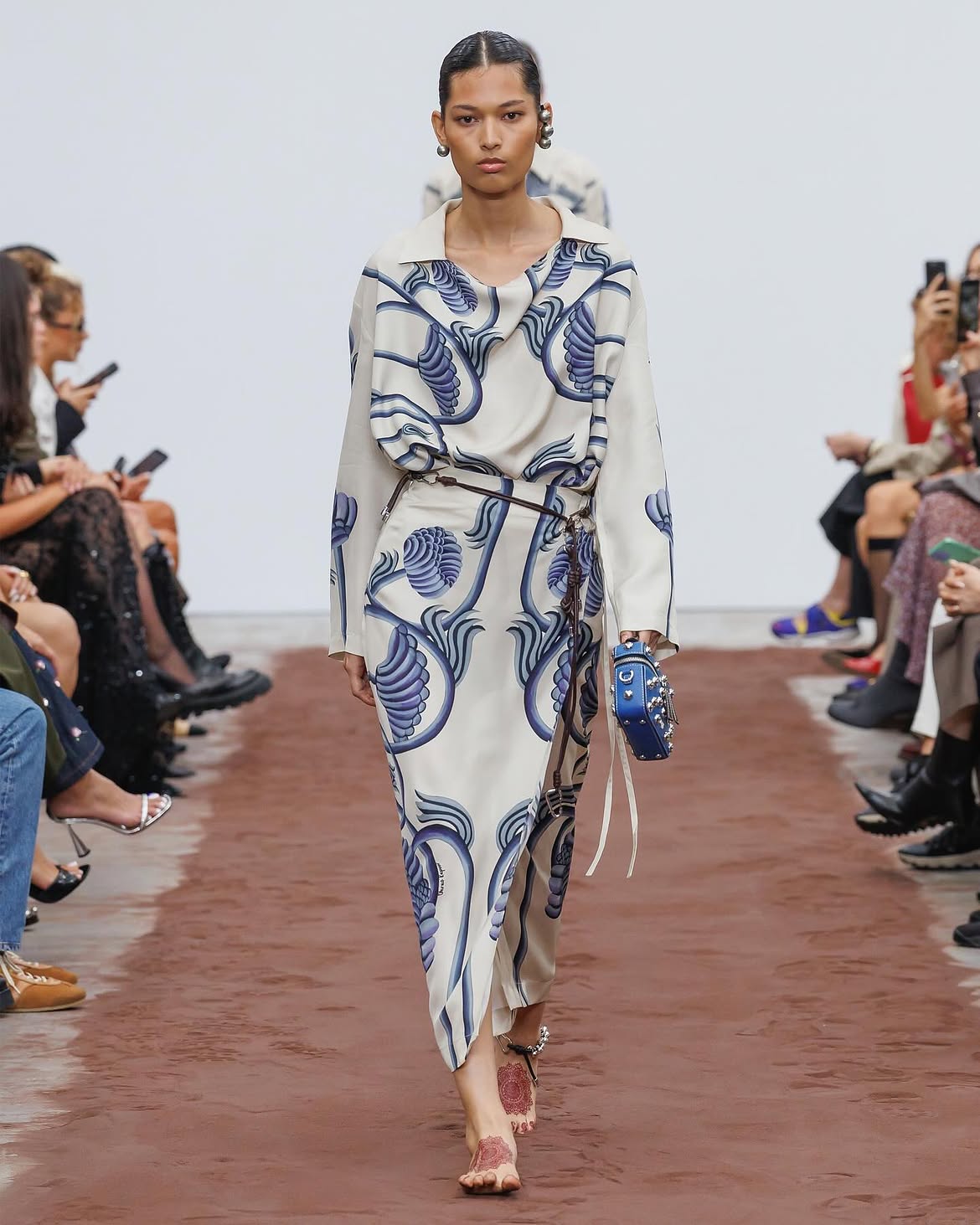 Look 10 - Engineered Draped Shirt