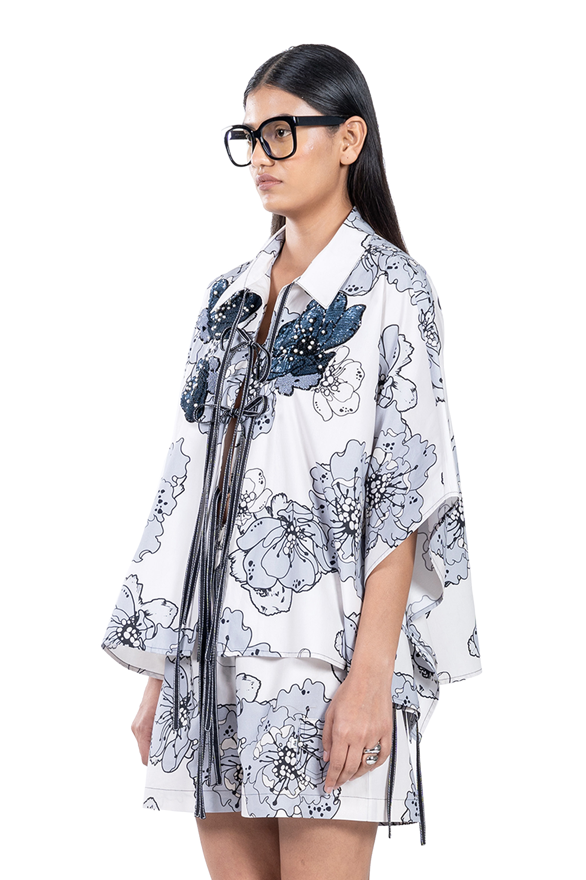 HANDCRAFTED KAFTAN TIE-UP CO-ORD SET