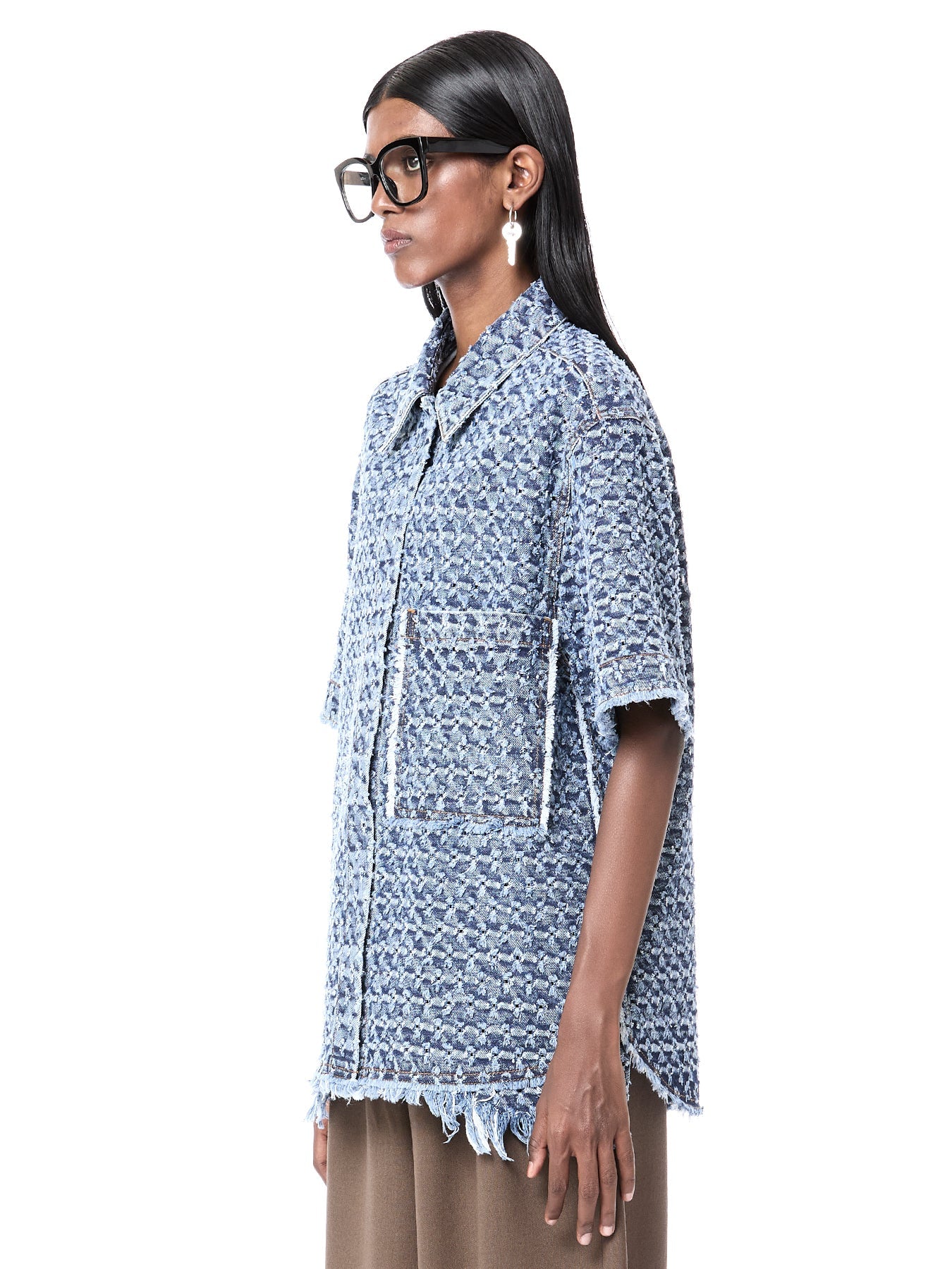 Punctured Kimono Shirt