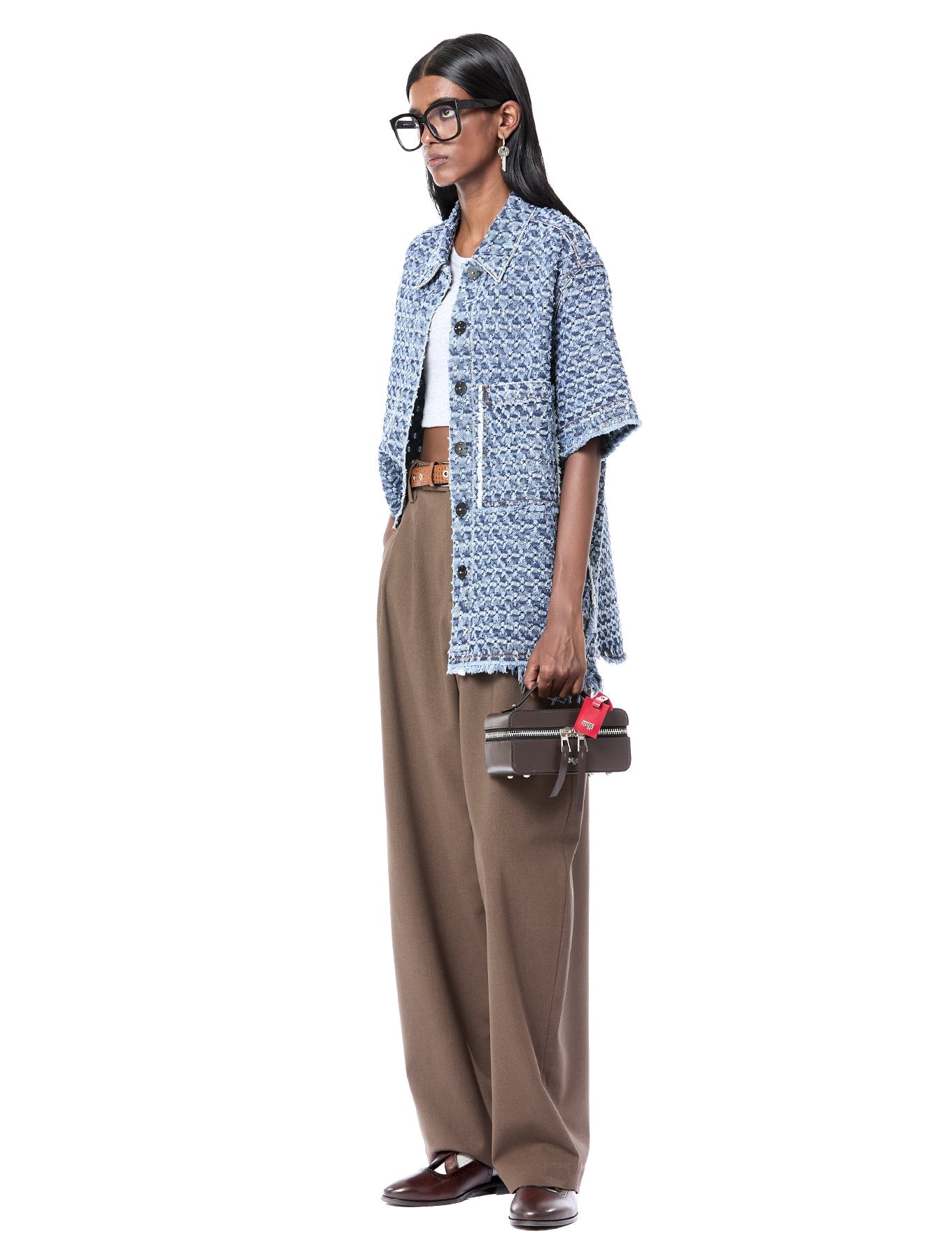 Punctured Kimono Shirt