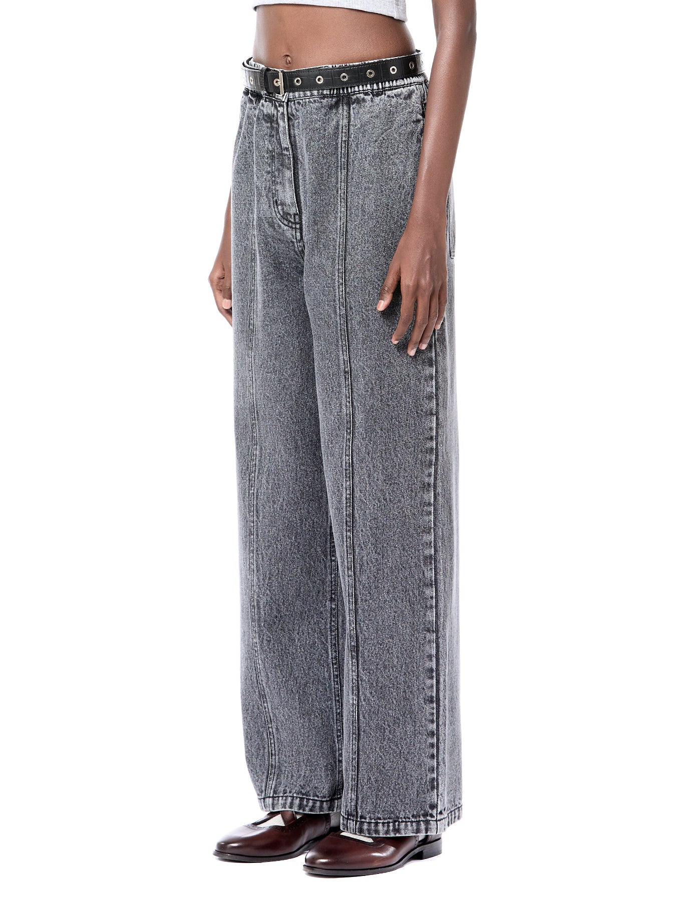 Paneled Jeans