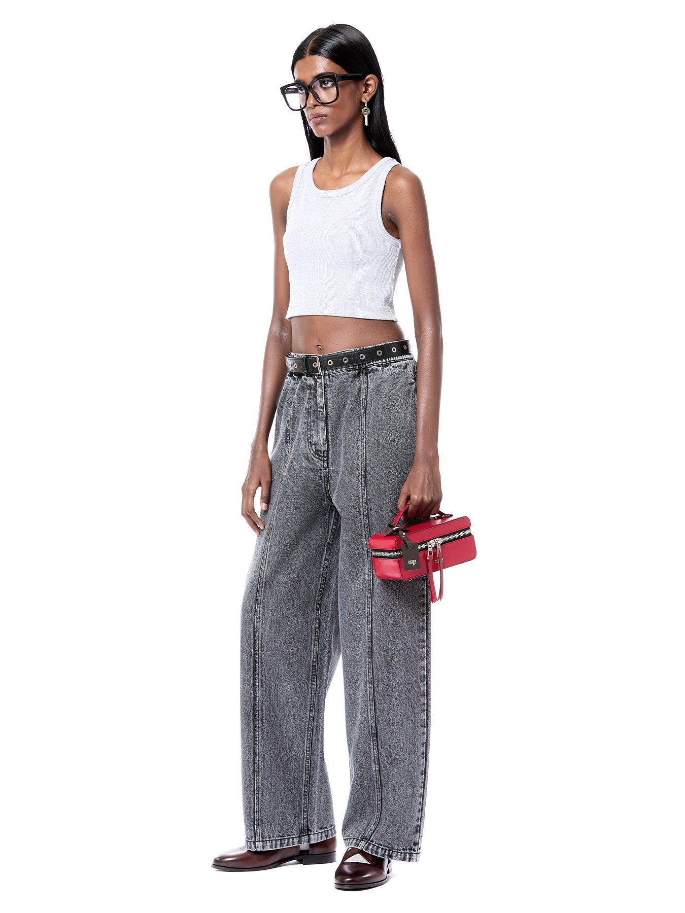Paneled Jeans