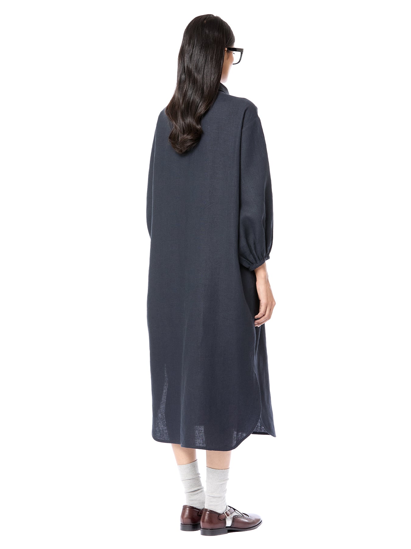 Double Fresco Shirt Dress