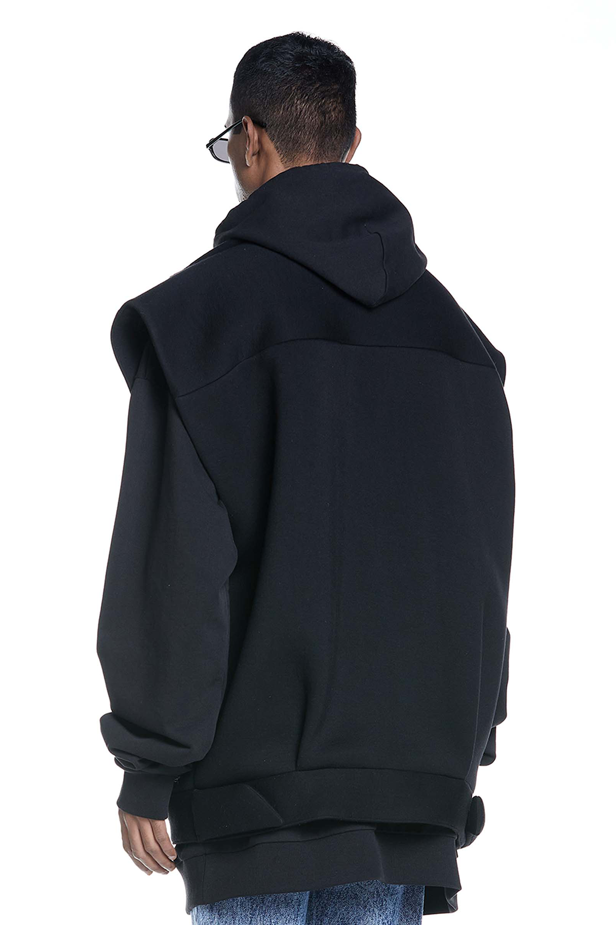 OVERSIZED BONDED GILET