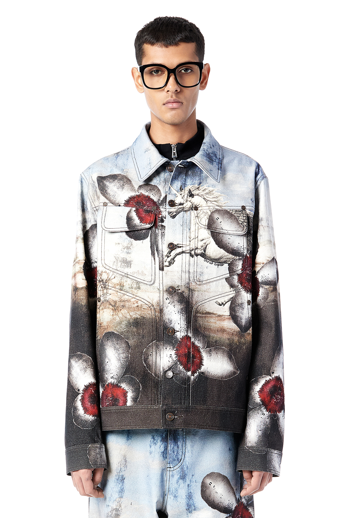 Engineered Unicorn Denim Jacket