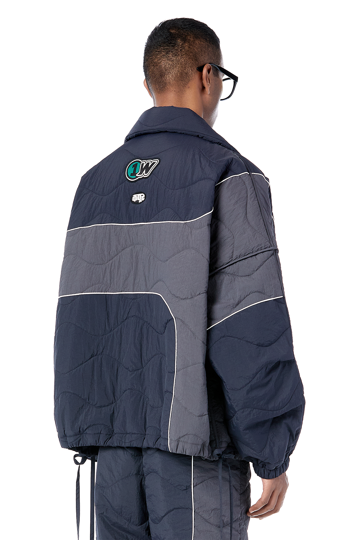 Stamped Padded Bomber
