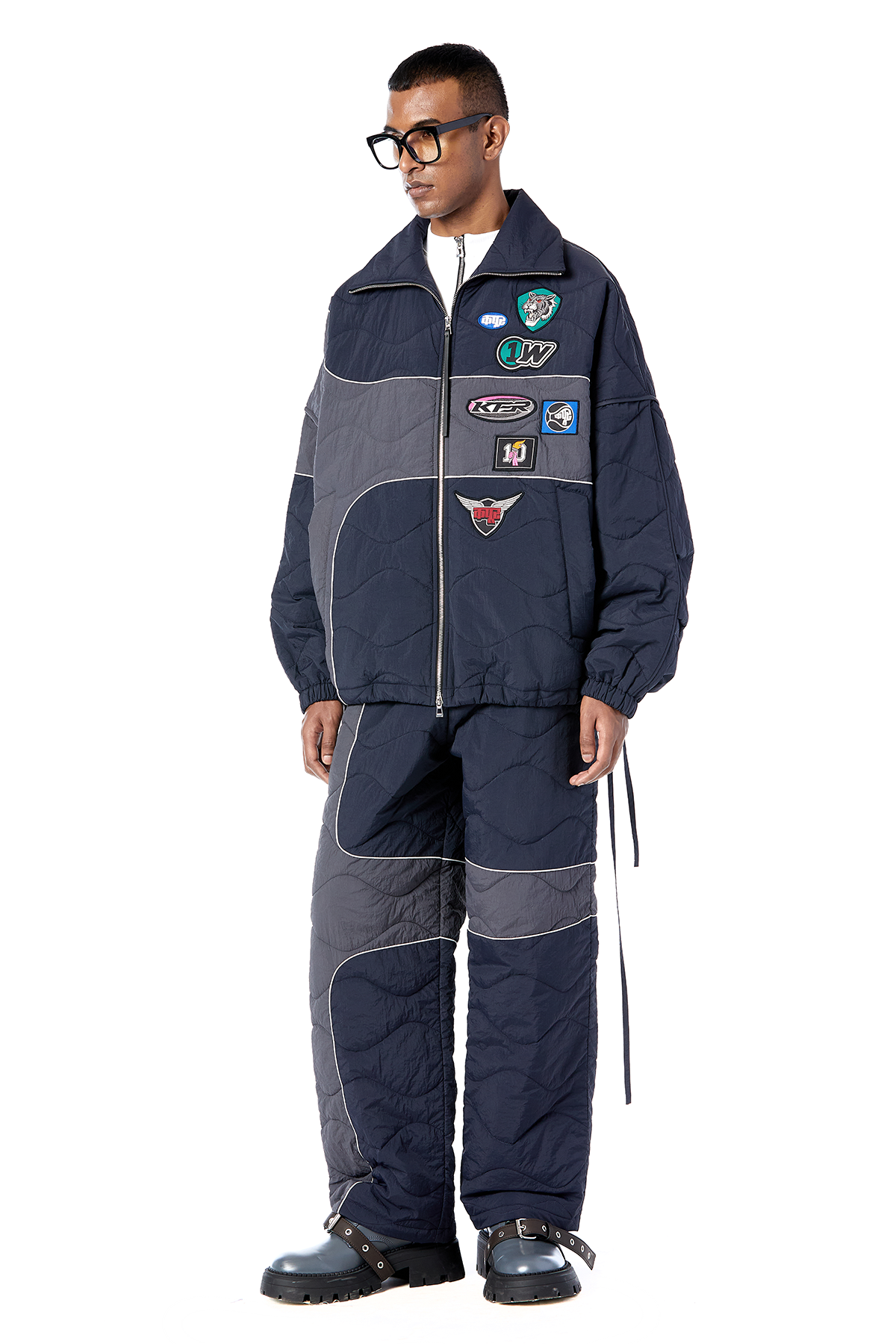 Stamped Padded Bomber