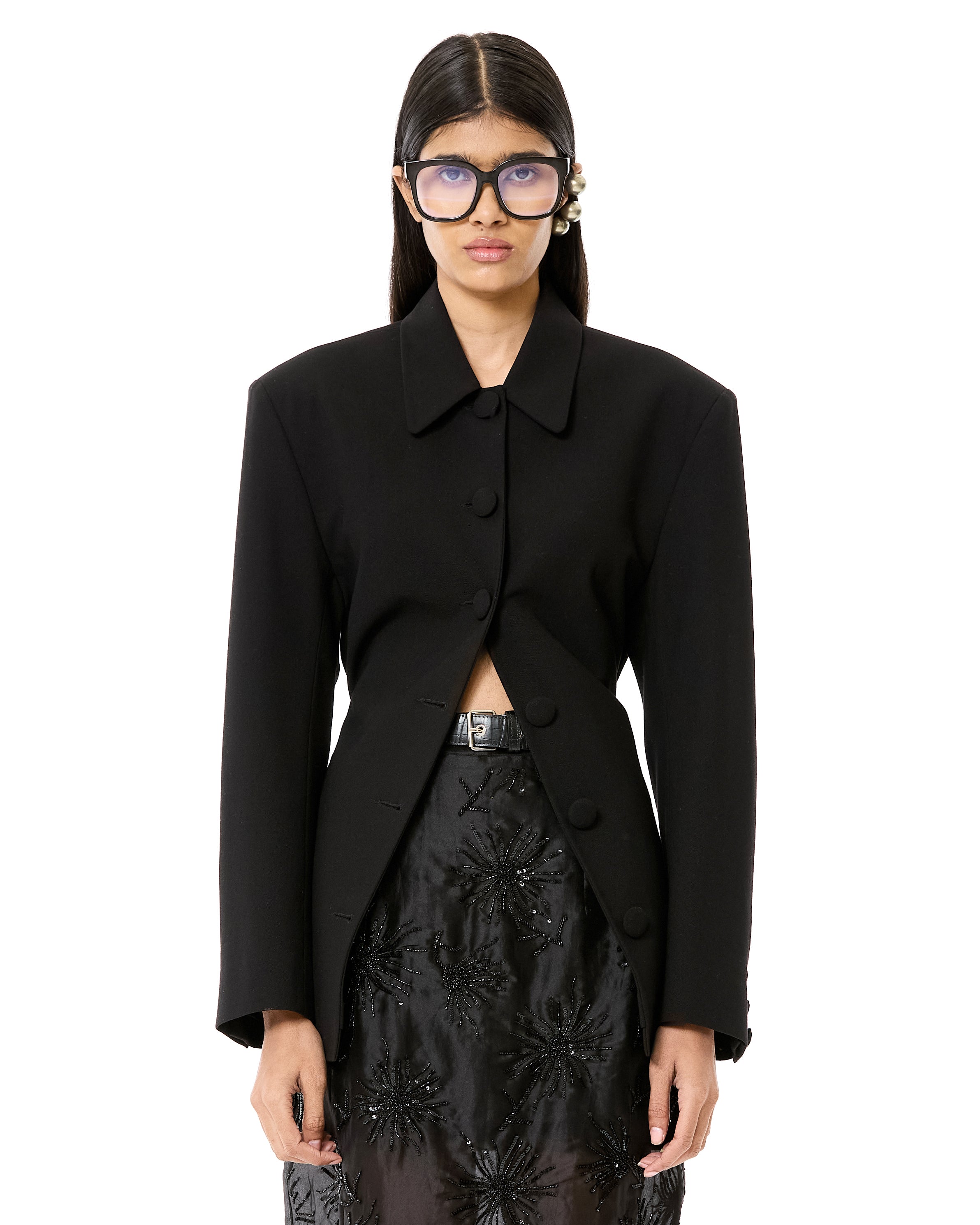 3-Button Cinched Jacket