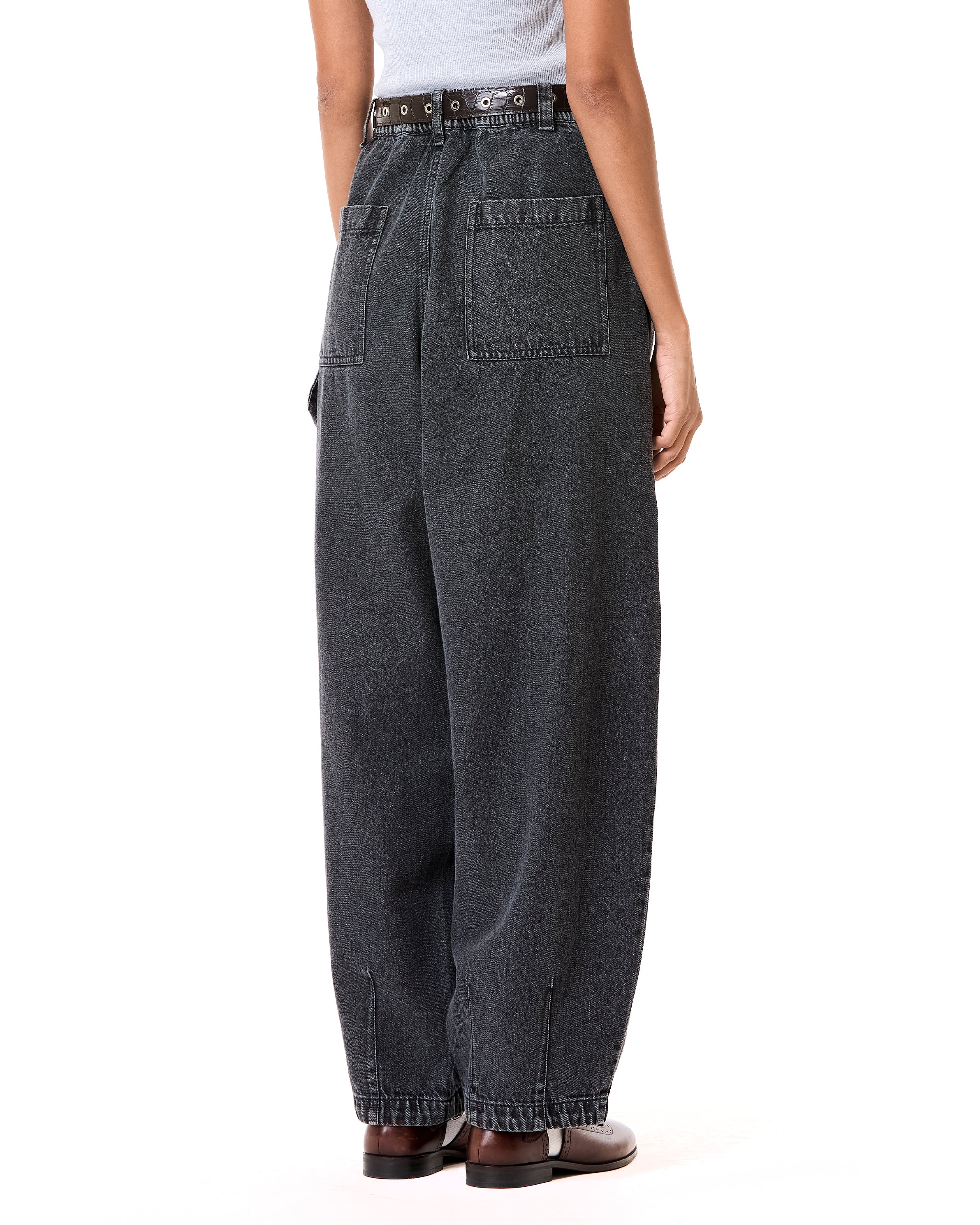 Acid Washed Balloon Jeans