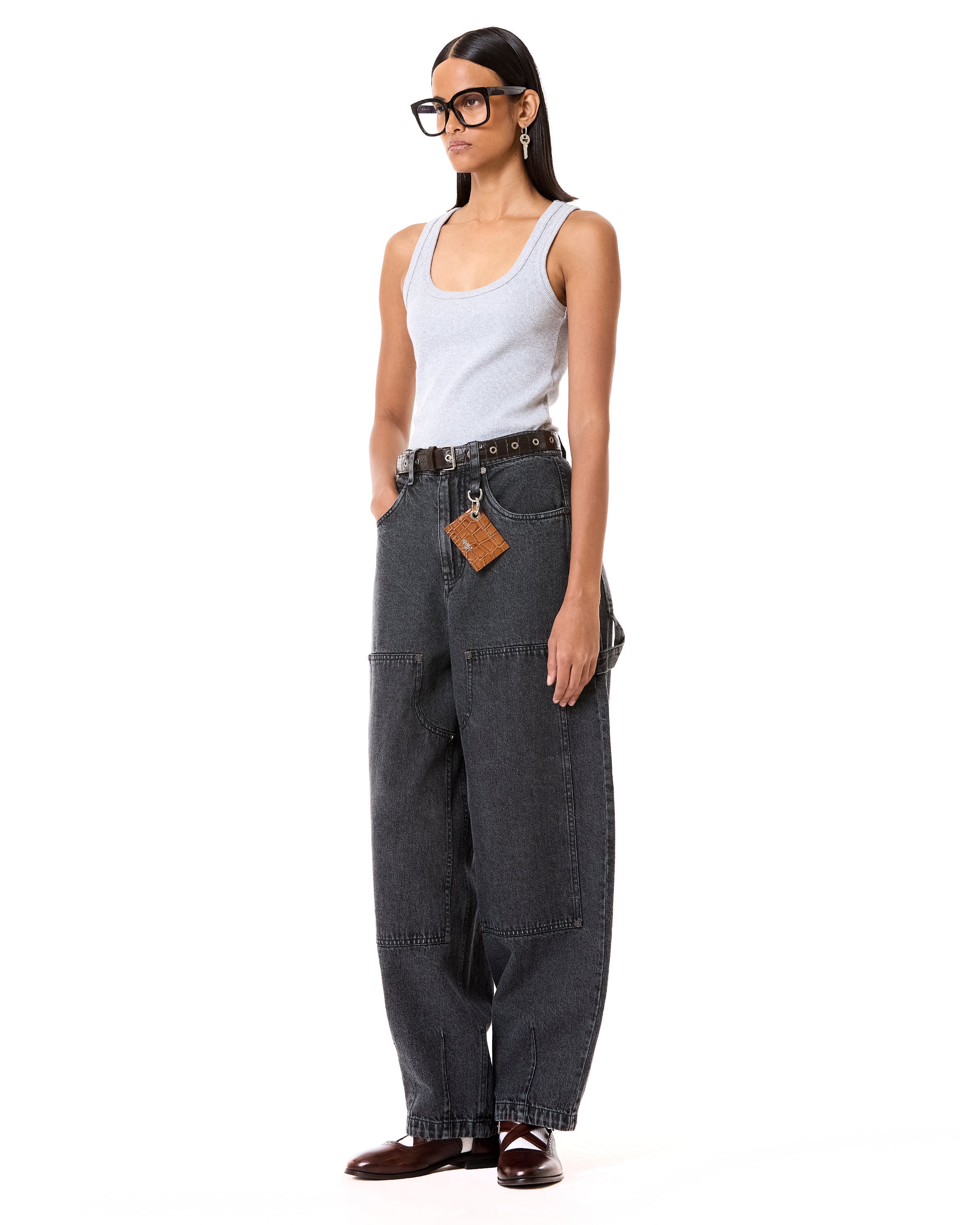 Acid Washed Balloon Jeans