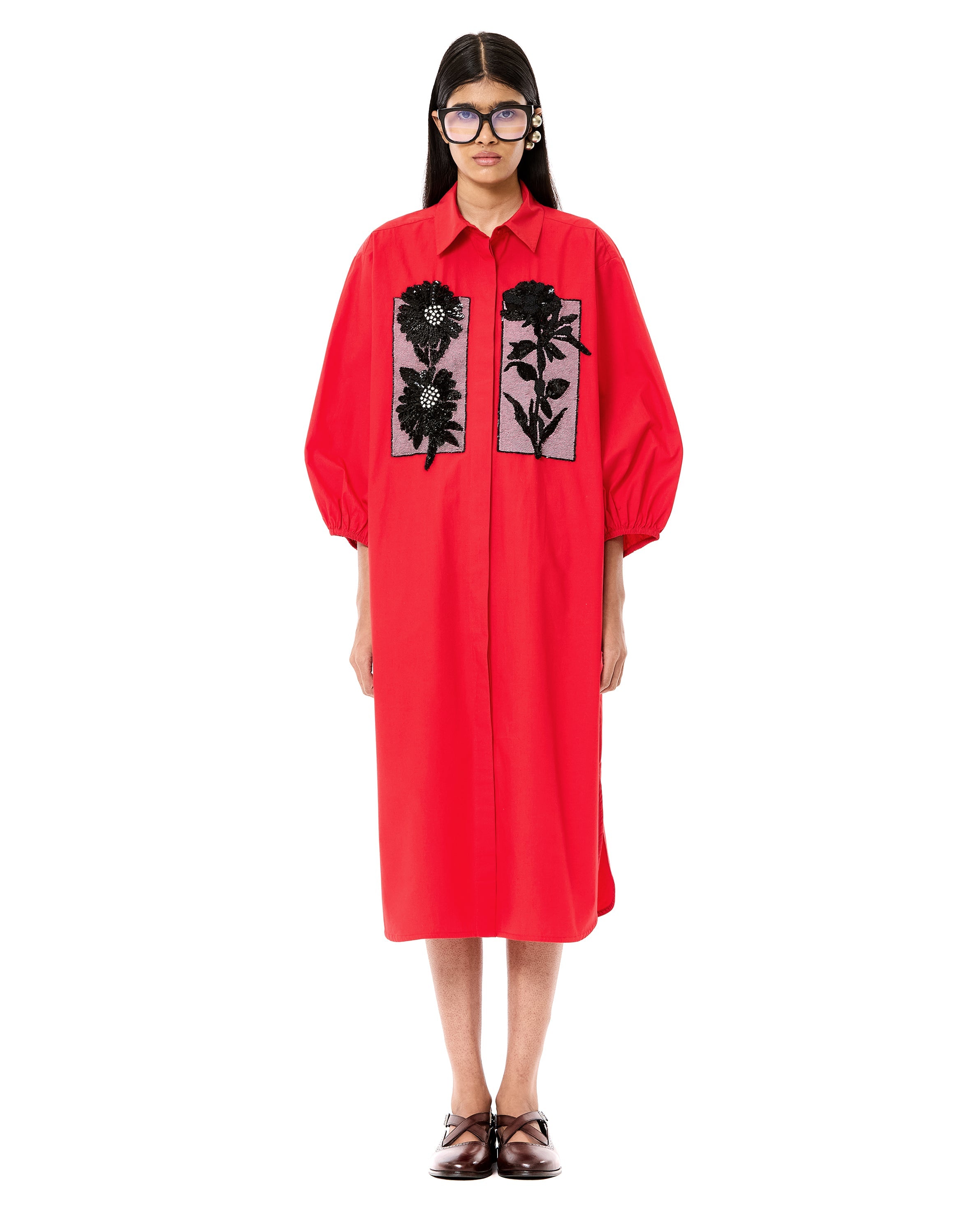 Handcrafted Midi Dress