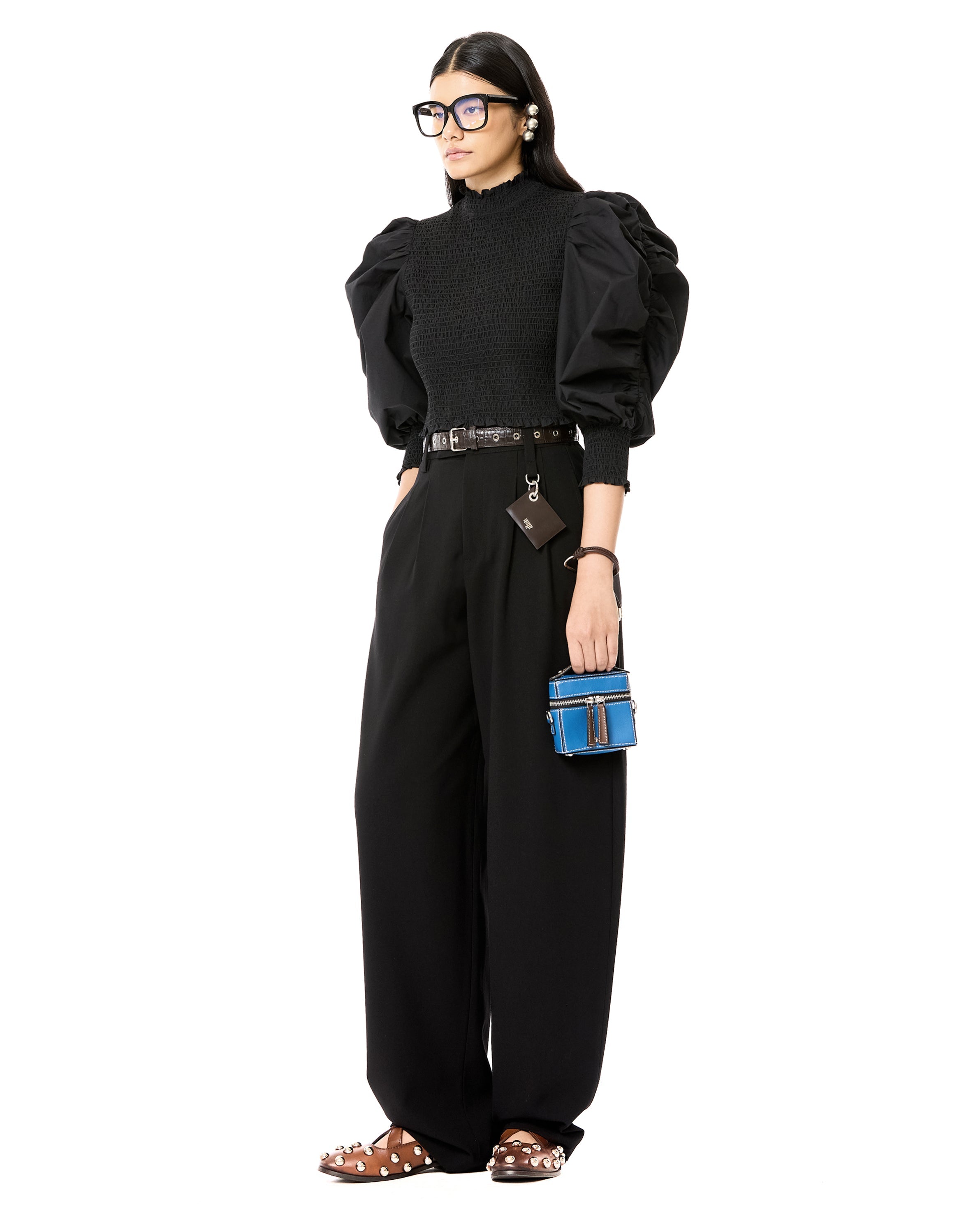 Draped Suiting Pants