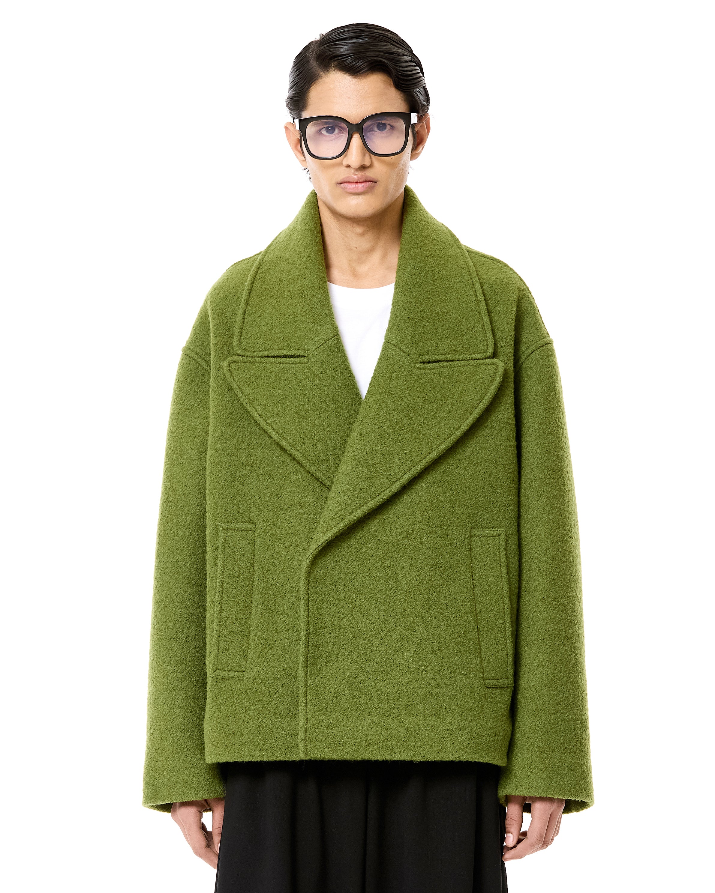 Double Breasted Wool Coat