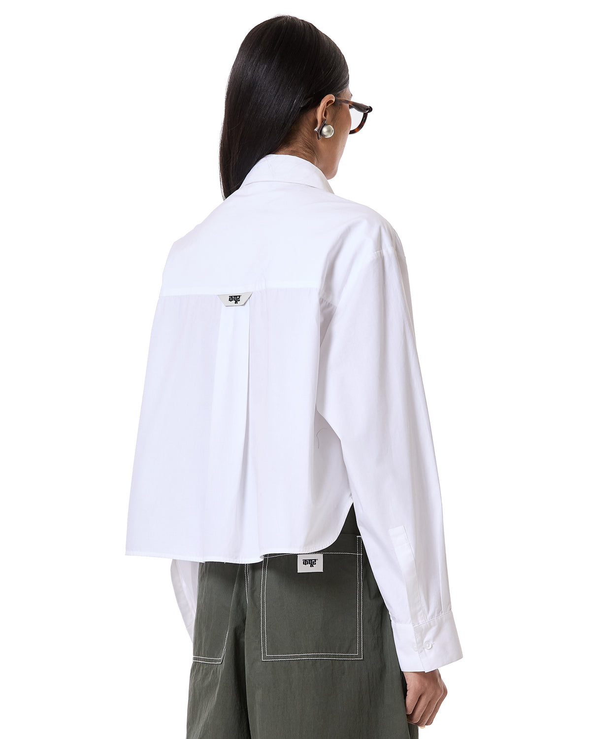 Prieced cropped shirt