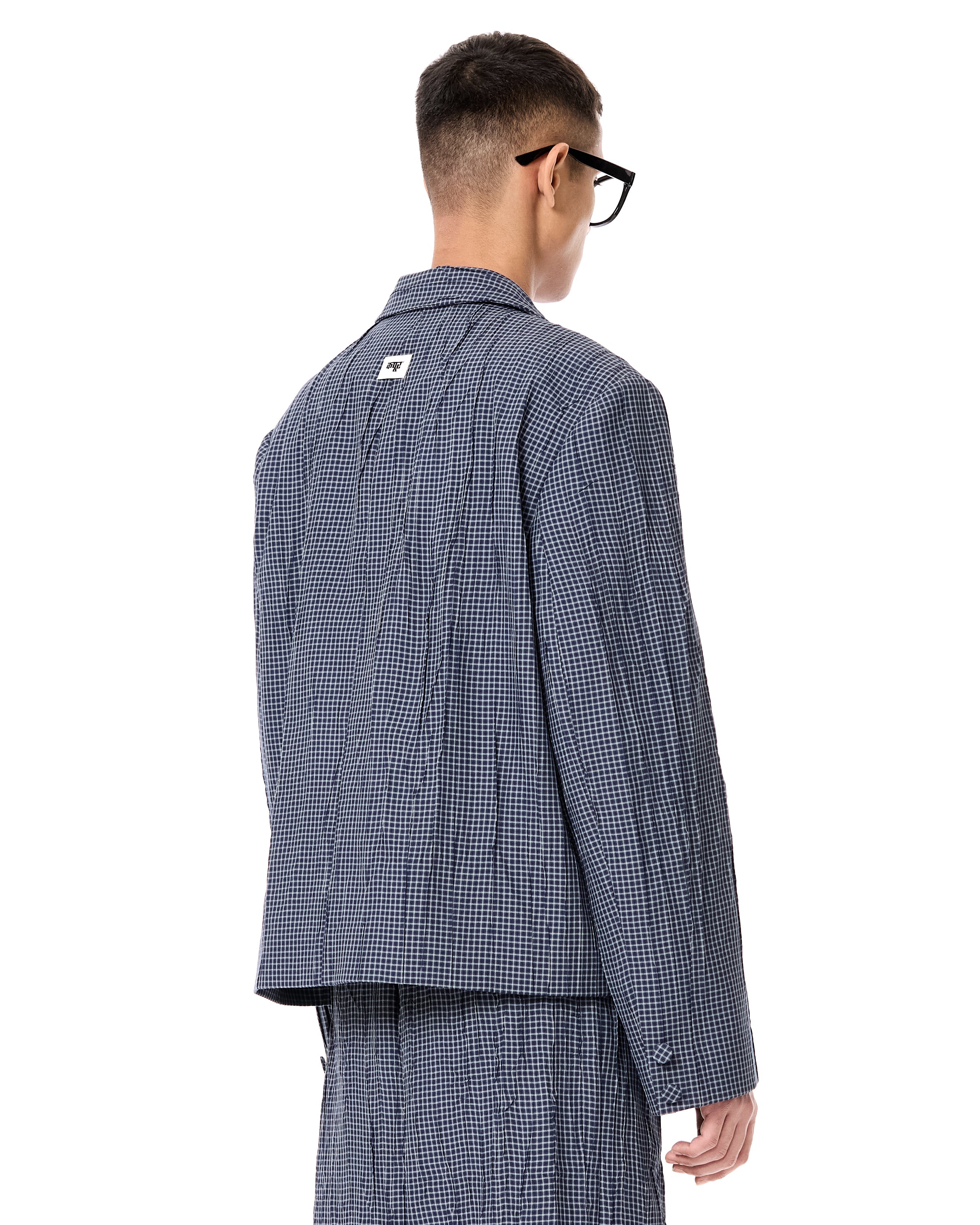 Pierced Short Sleeve Blazer