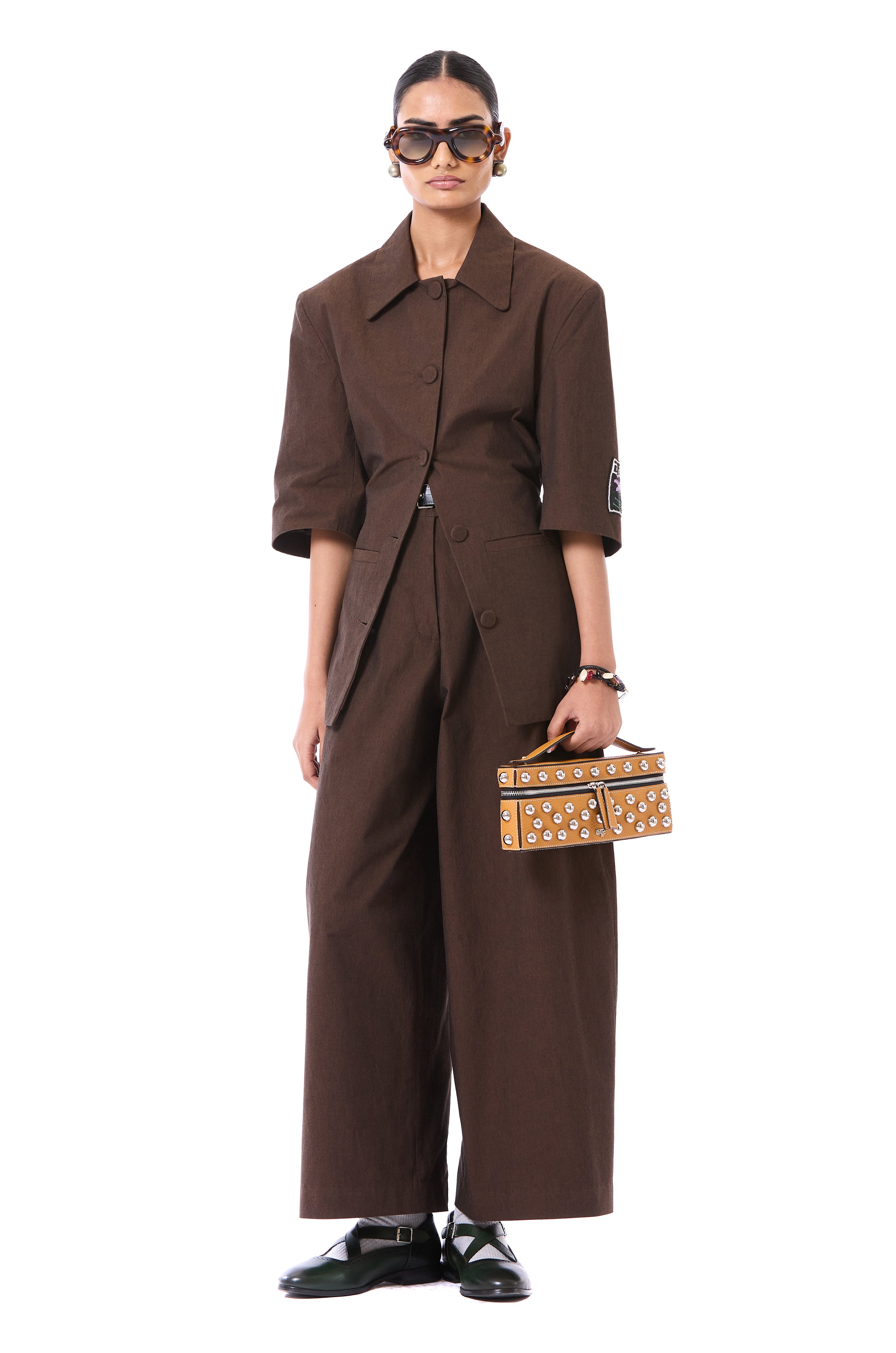 Structured Cinched Shacket