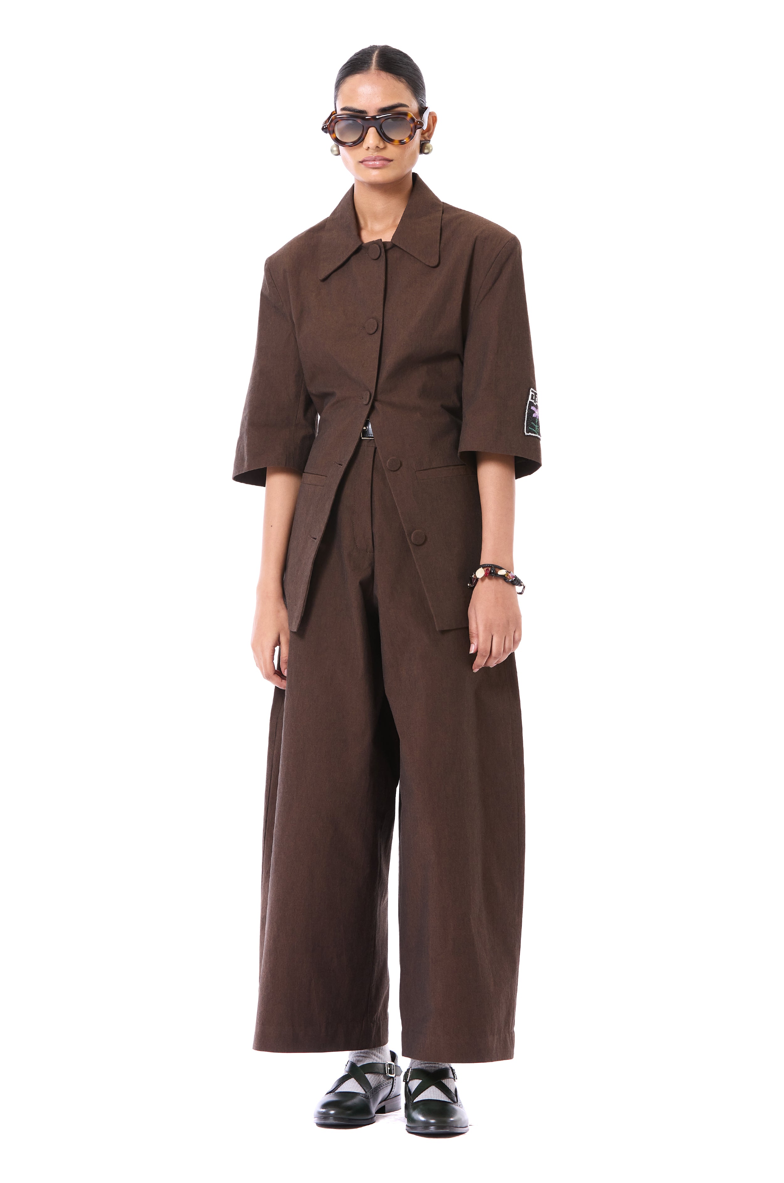 Structured Cinched Shacket