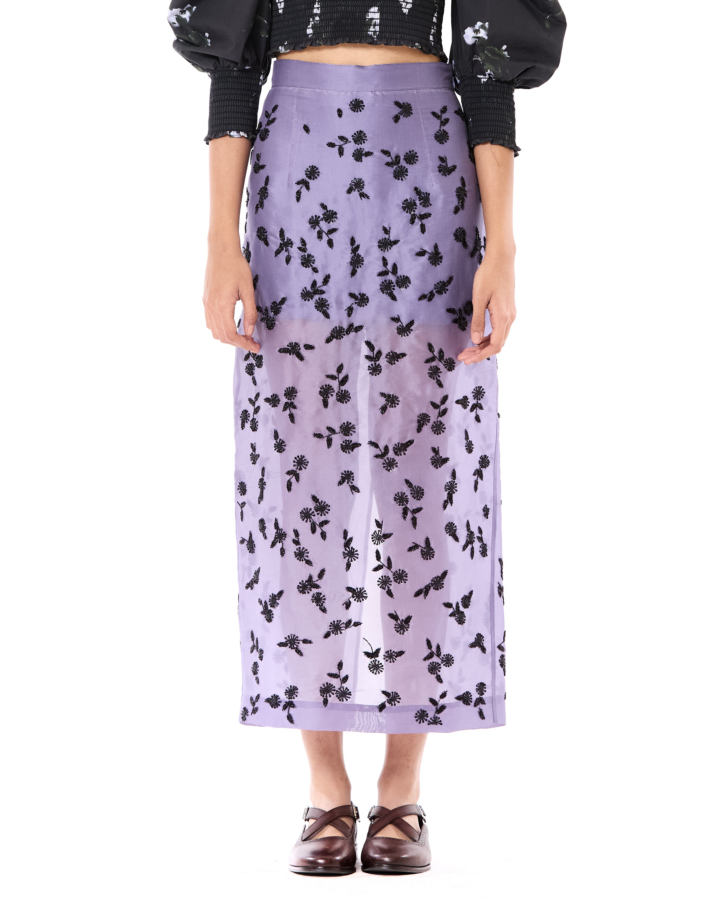 Handcrafted Sheer Skirt