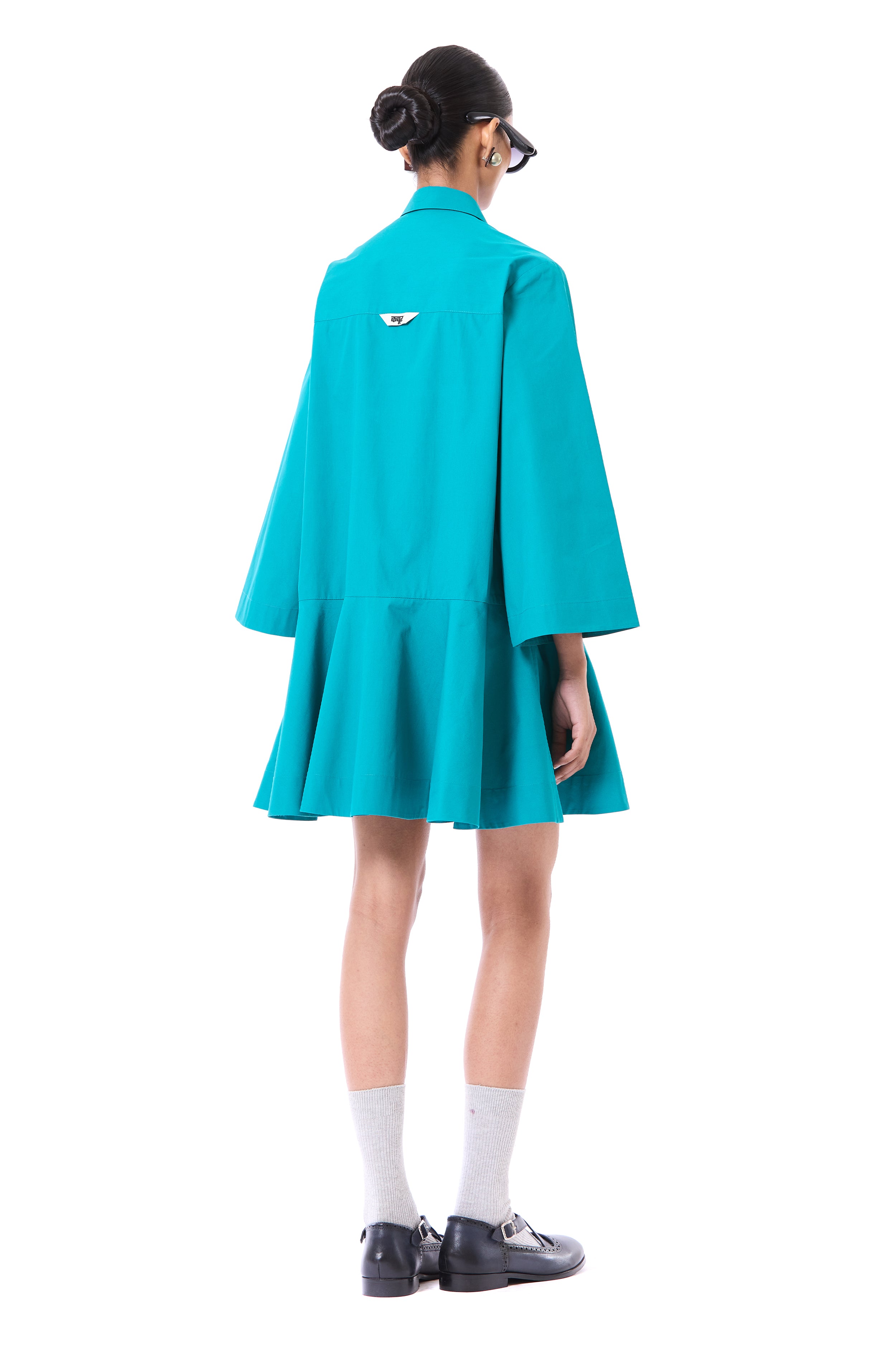 Handcrafted Flared Mini Dress