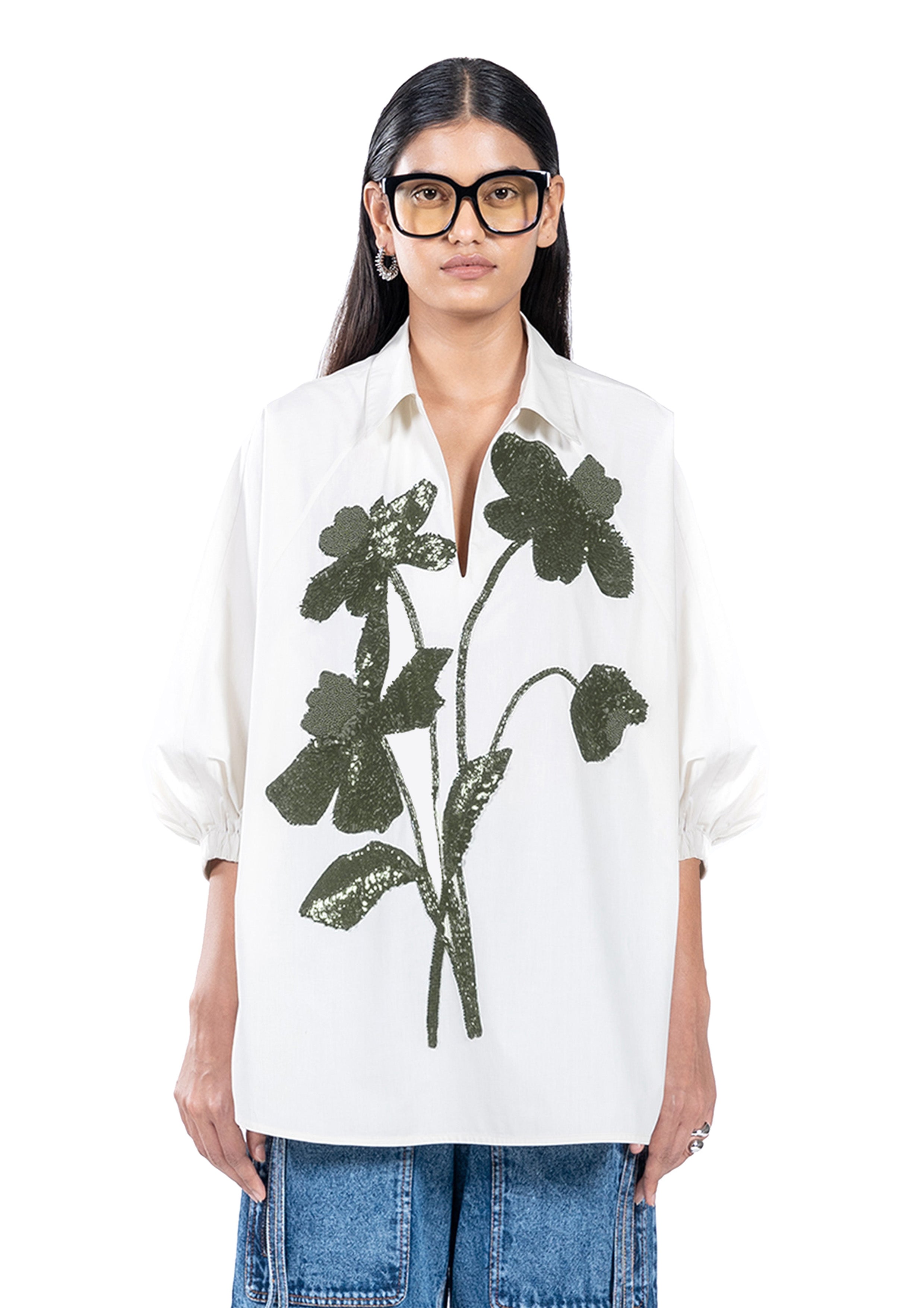 Oversized Bouquet Shirt