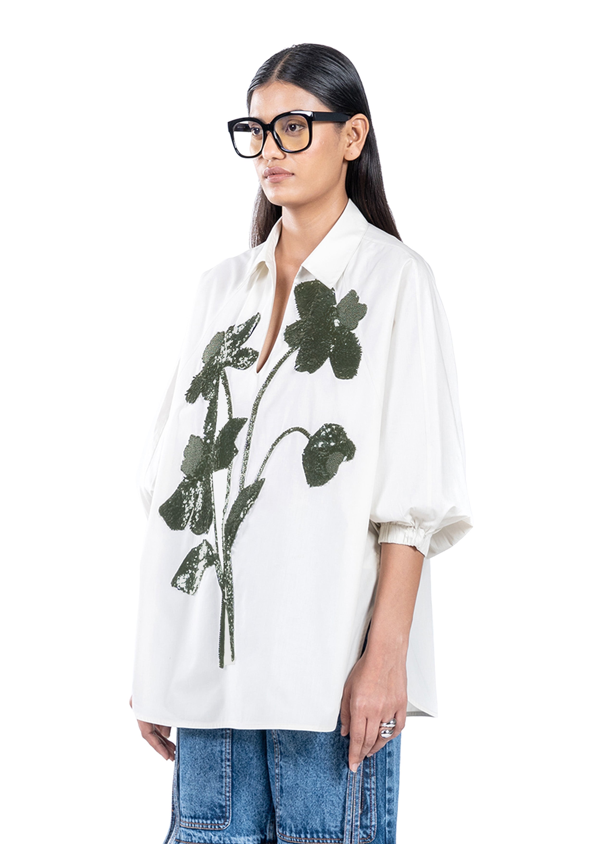 Oversized Bouquet Shirt
