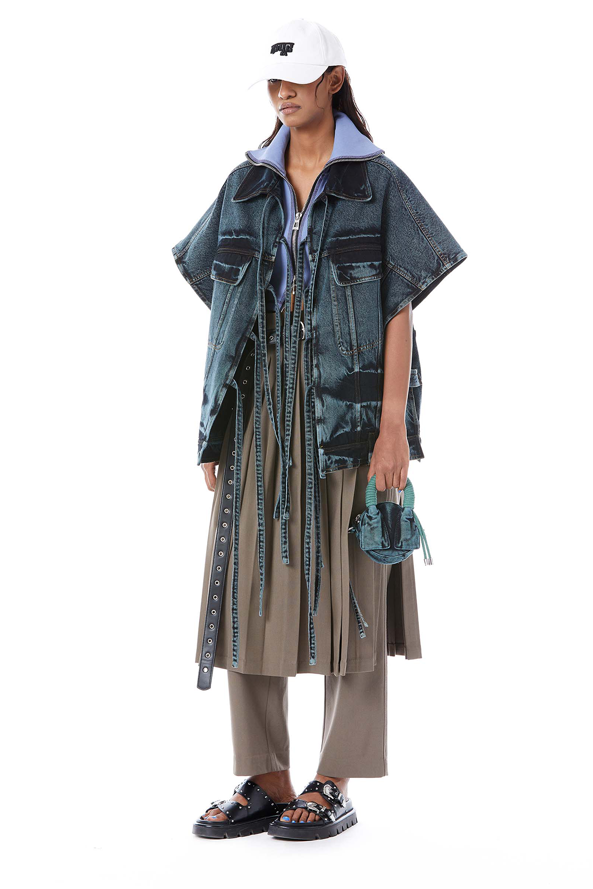 TIE-UP KAFTAN JACKET