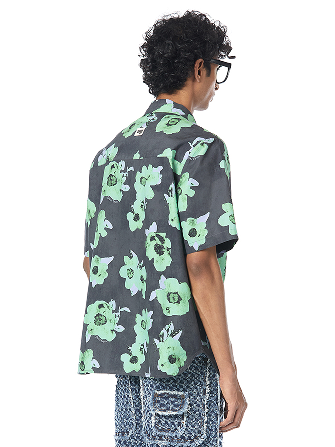 Floral Art Print Shirt