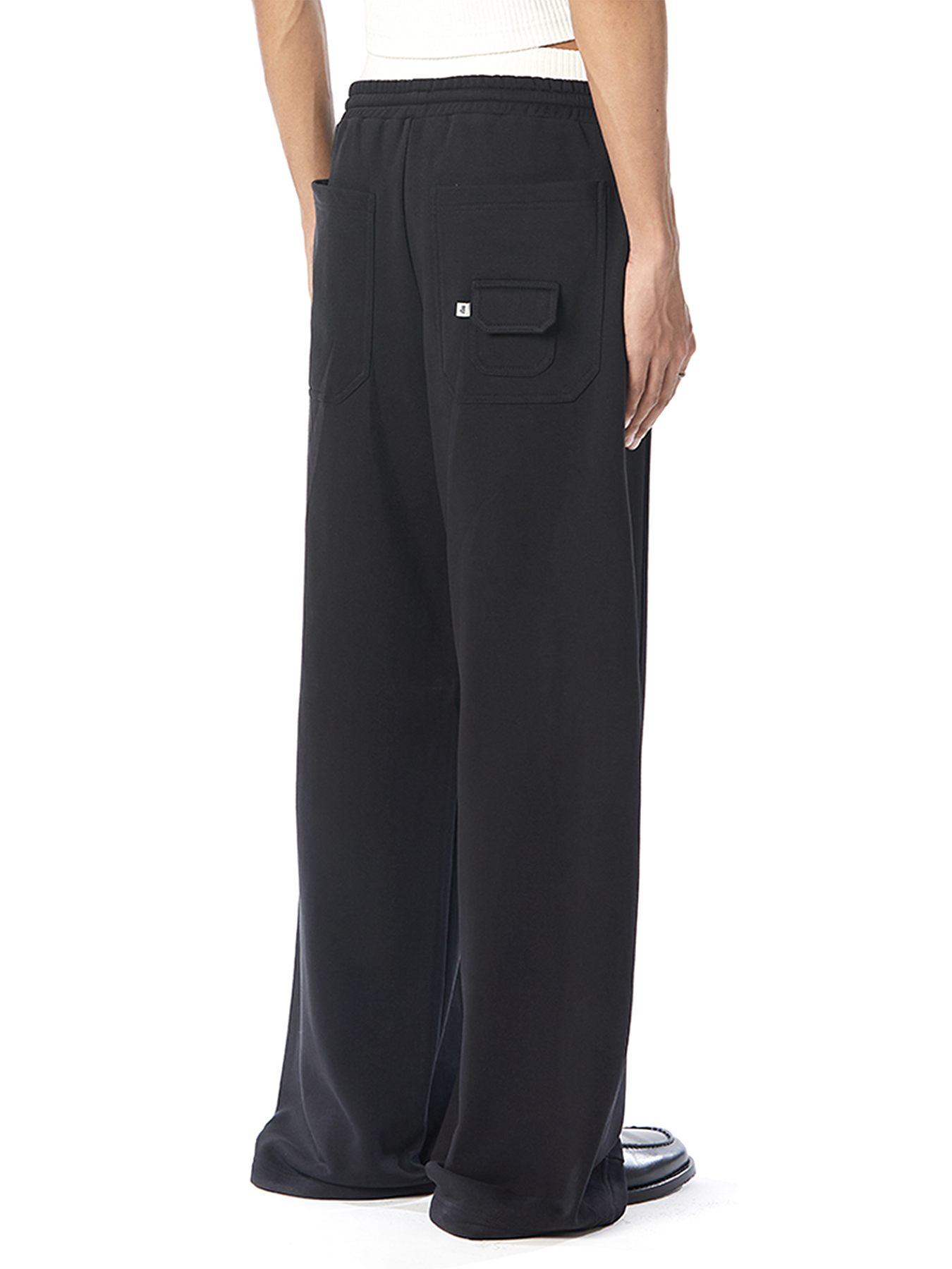 Paneled Baggy Sweatpants (Elasticated)