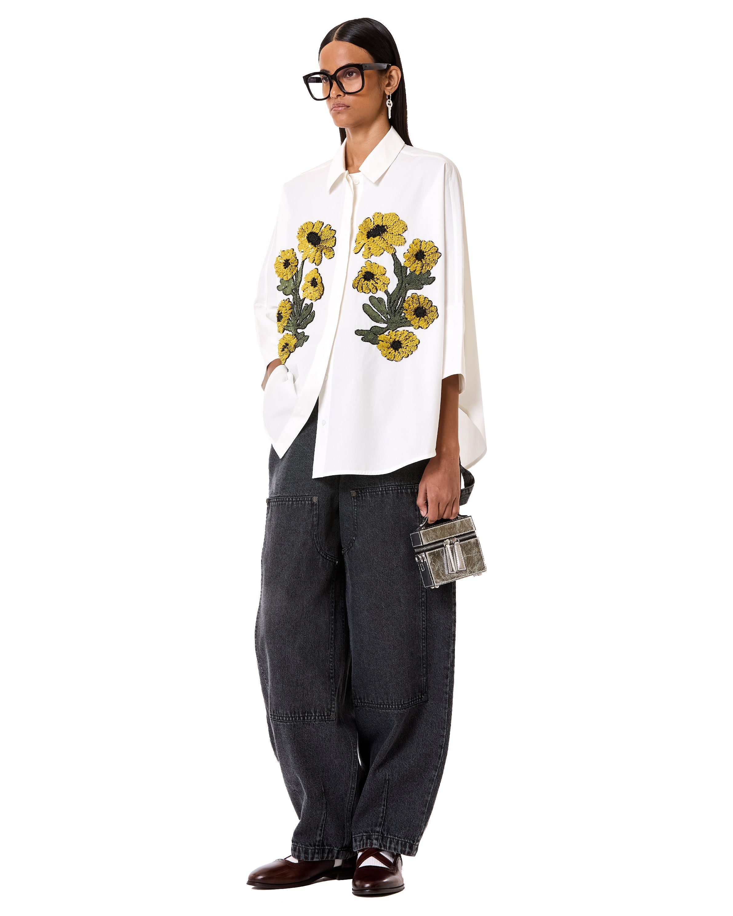 Handcrafted Flora Kaftan Shirt