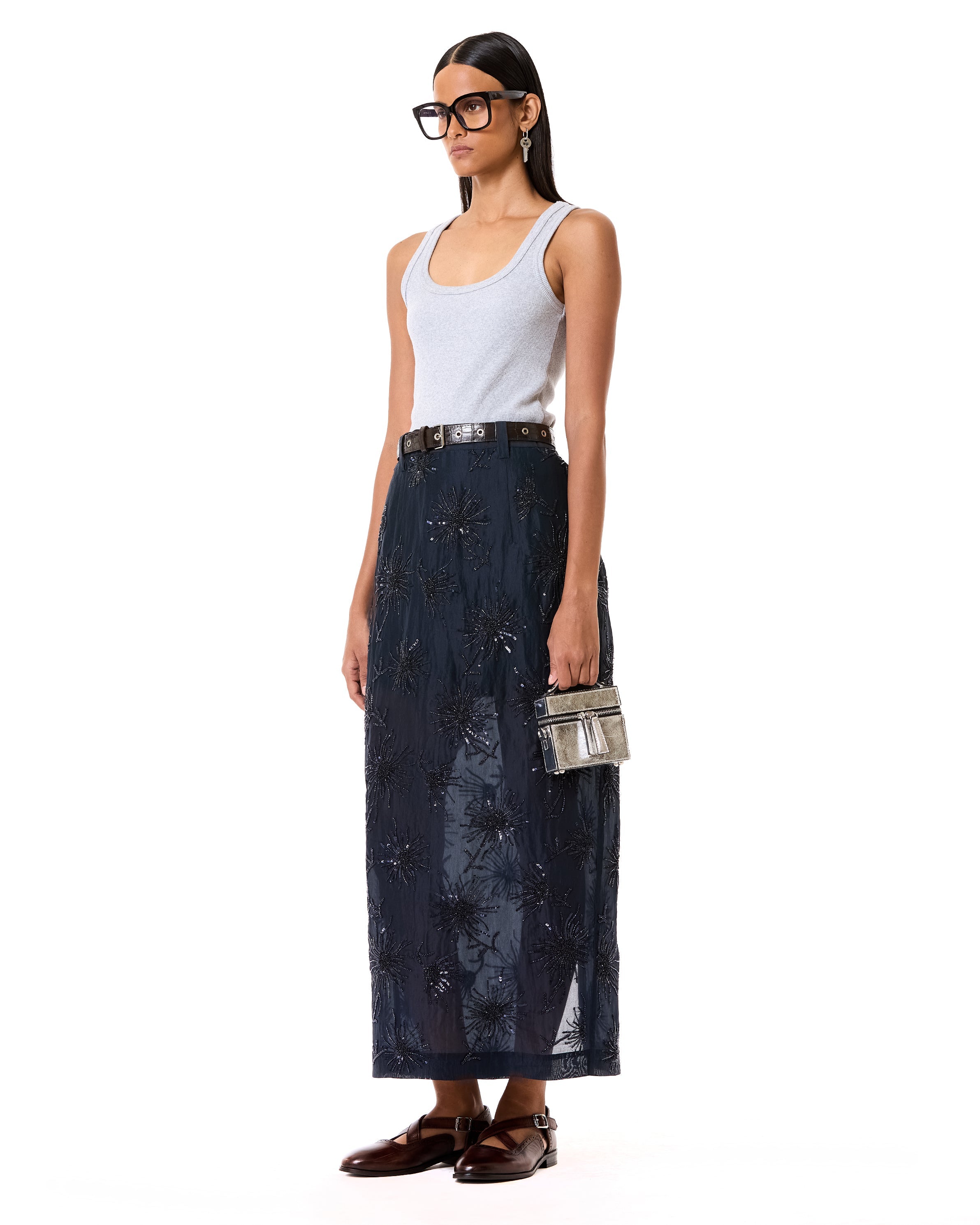 Handcrafted Sheer Skirt