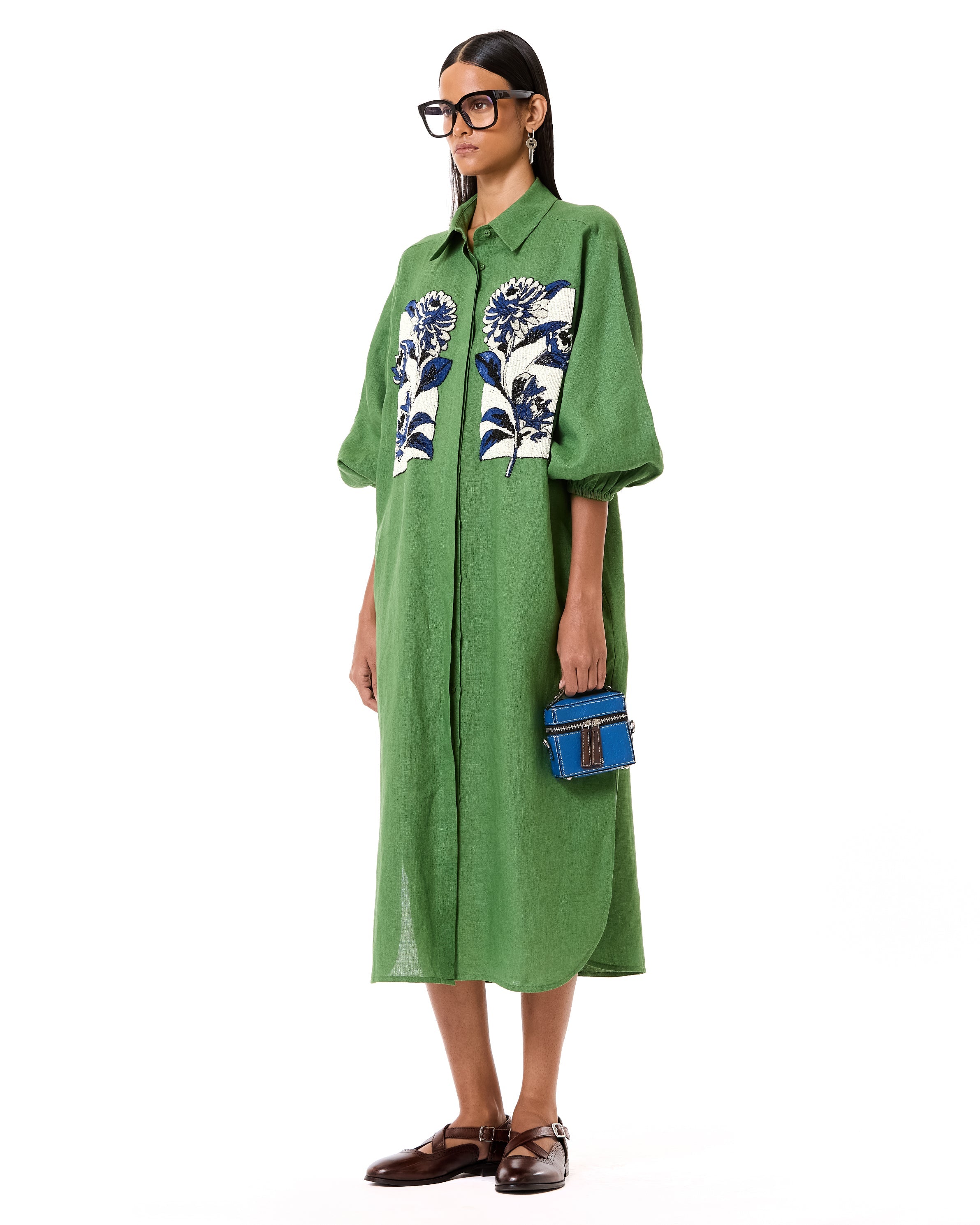 Handcrafted Midi Dress