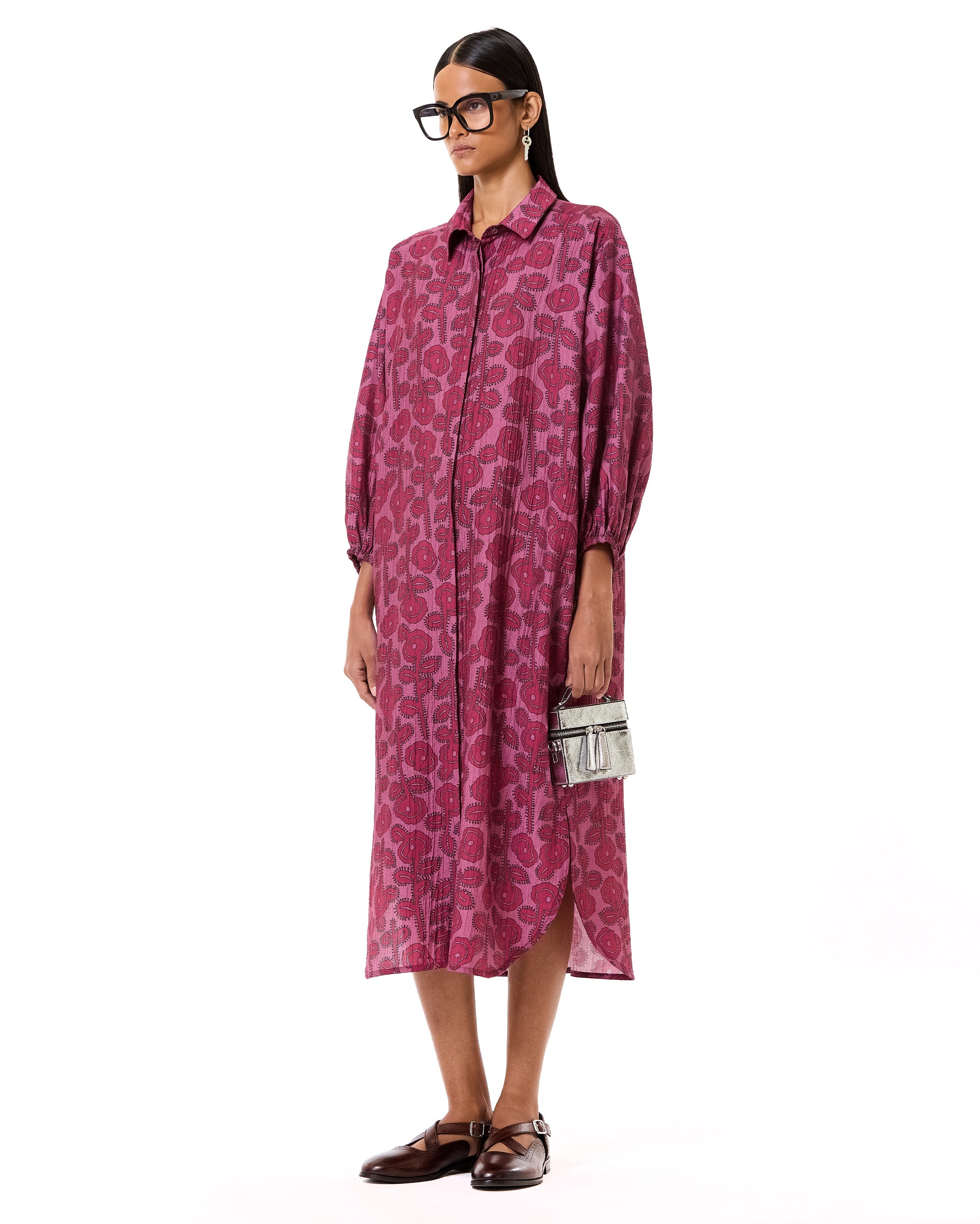 Oversized Midi Dress