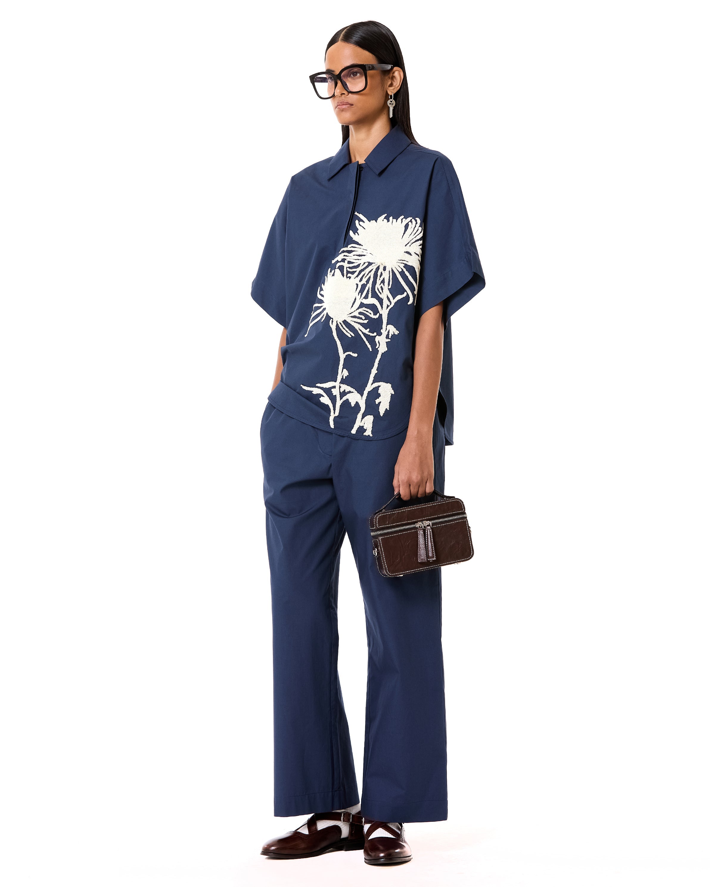 Half Polo Batwing Co-ord Set