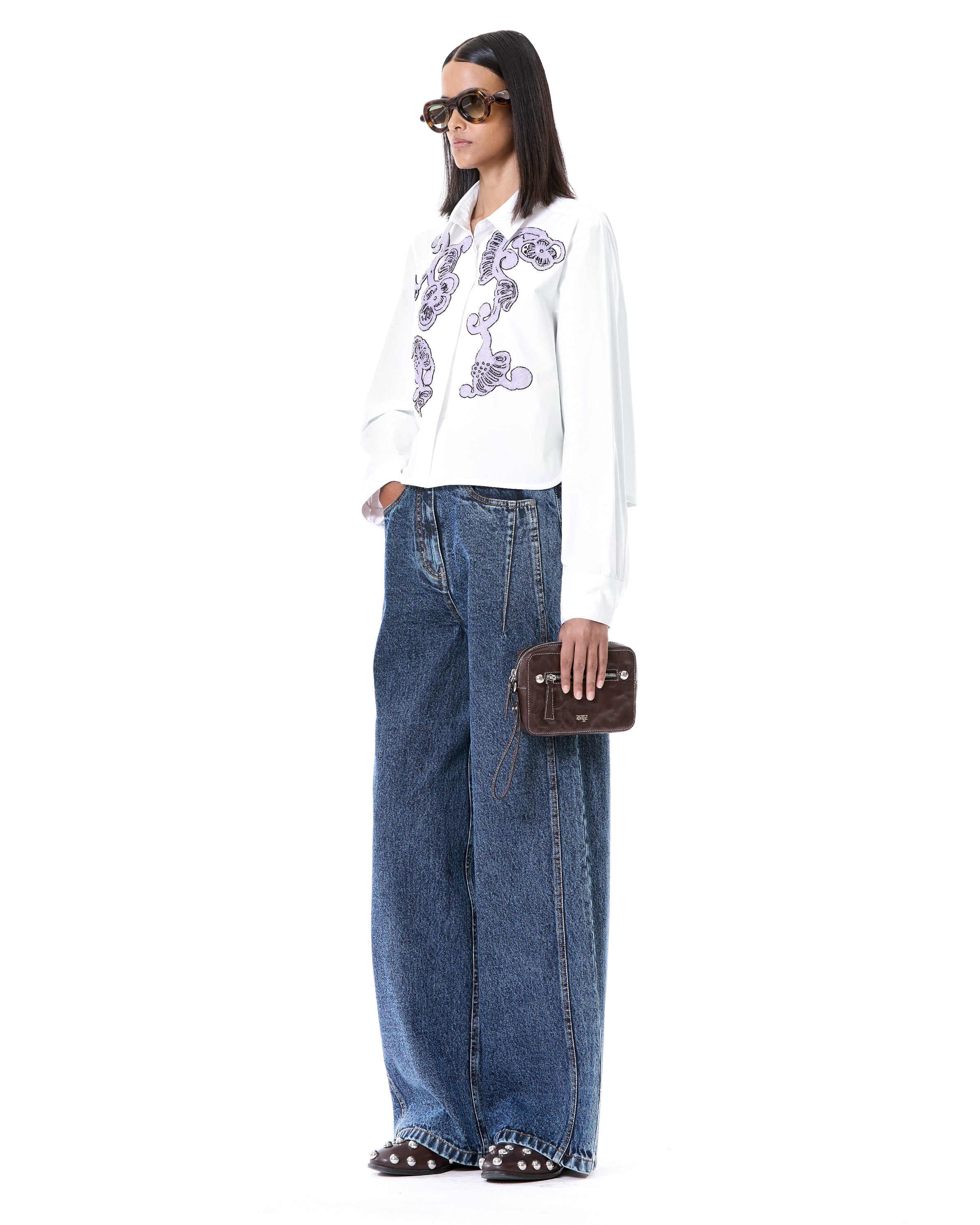 Handcrafted Cropped Shirt