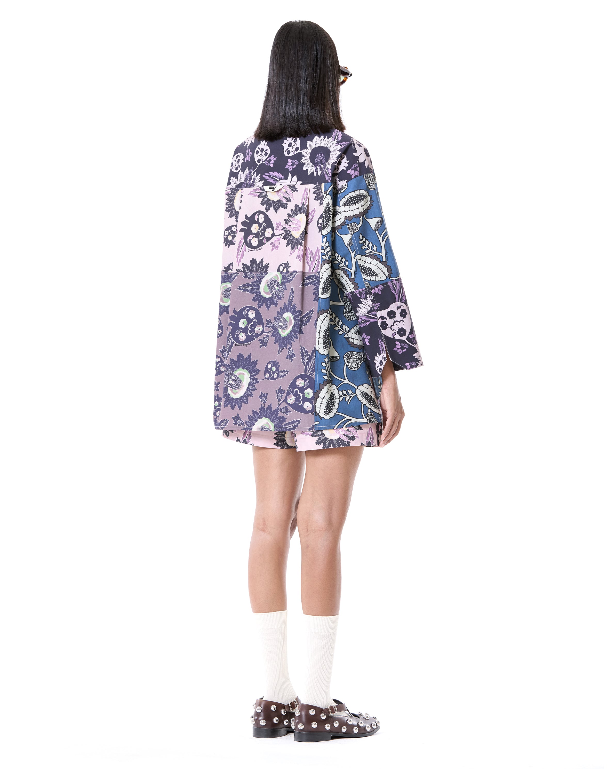 Paneled Shirt Co-ord Set
