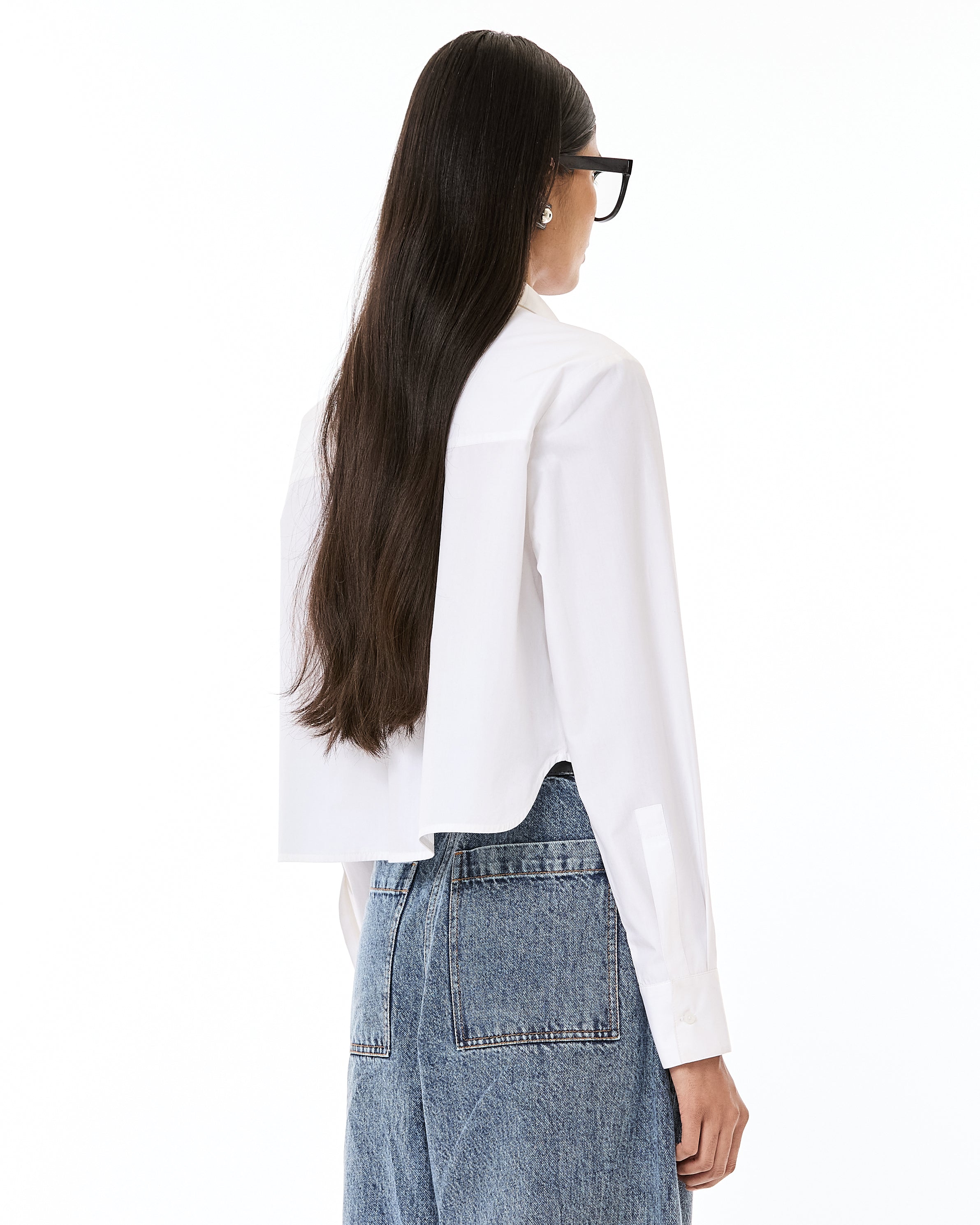 Handcrafted Cropped Shirt
