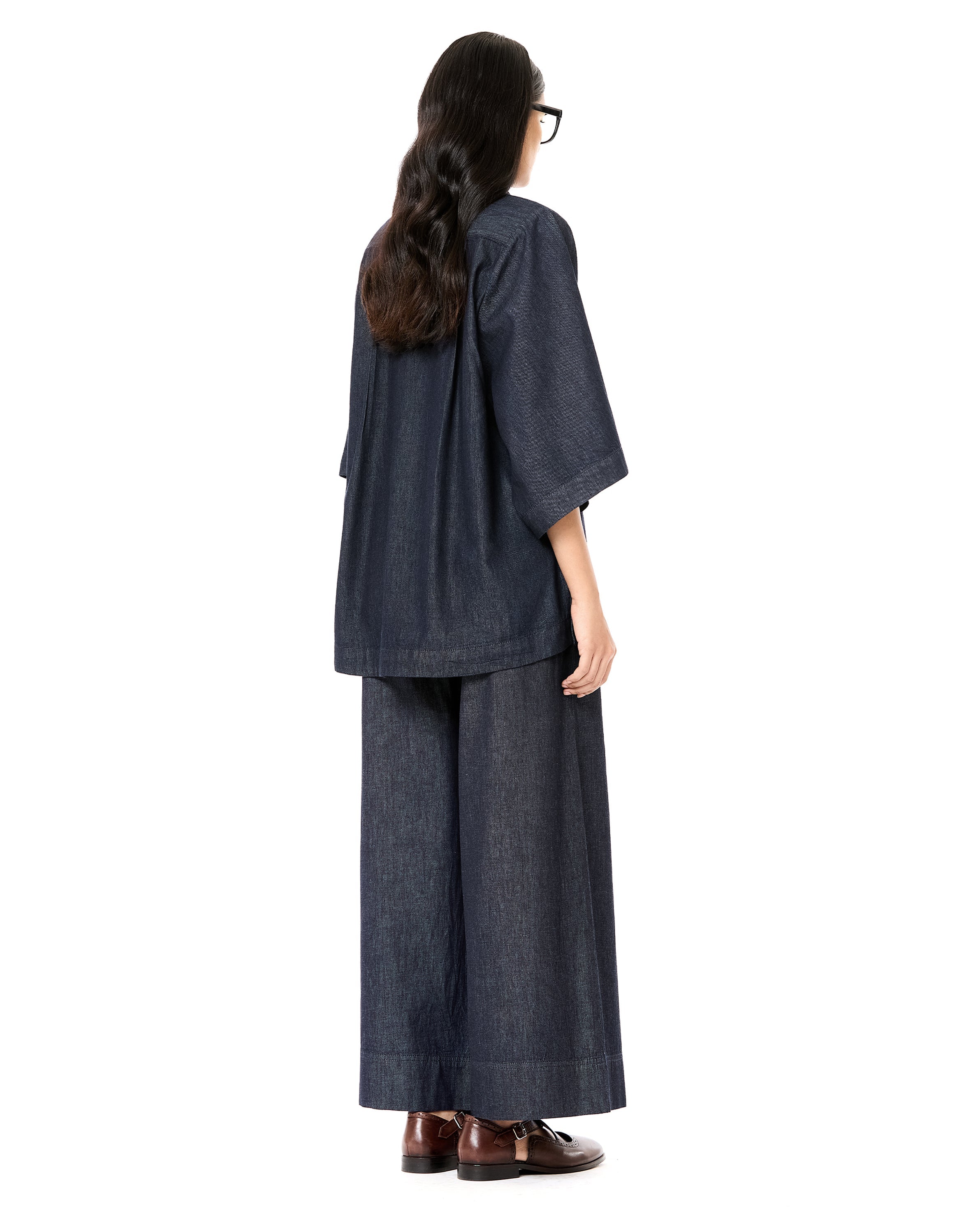 Oversized Shirt Co-ord Set