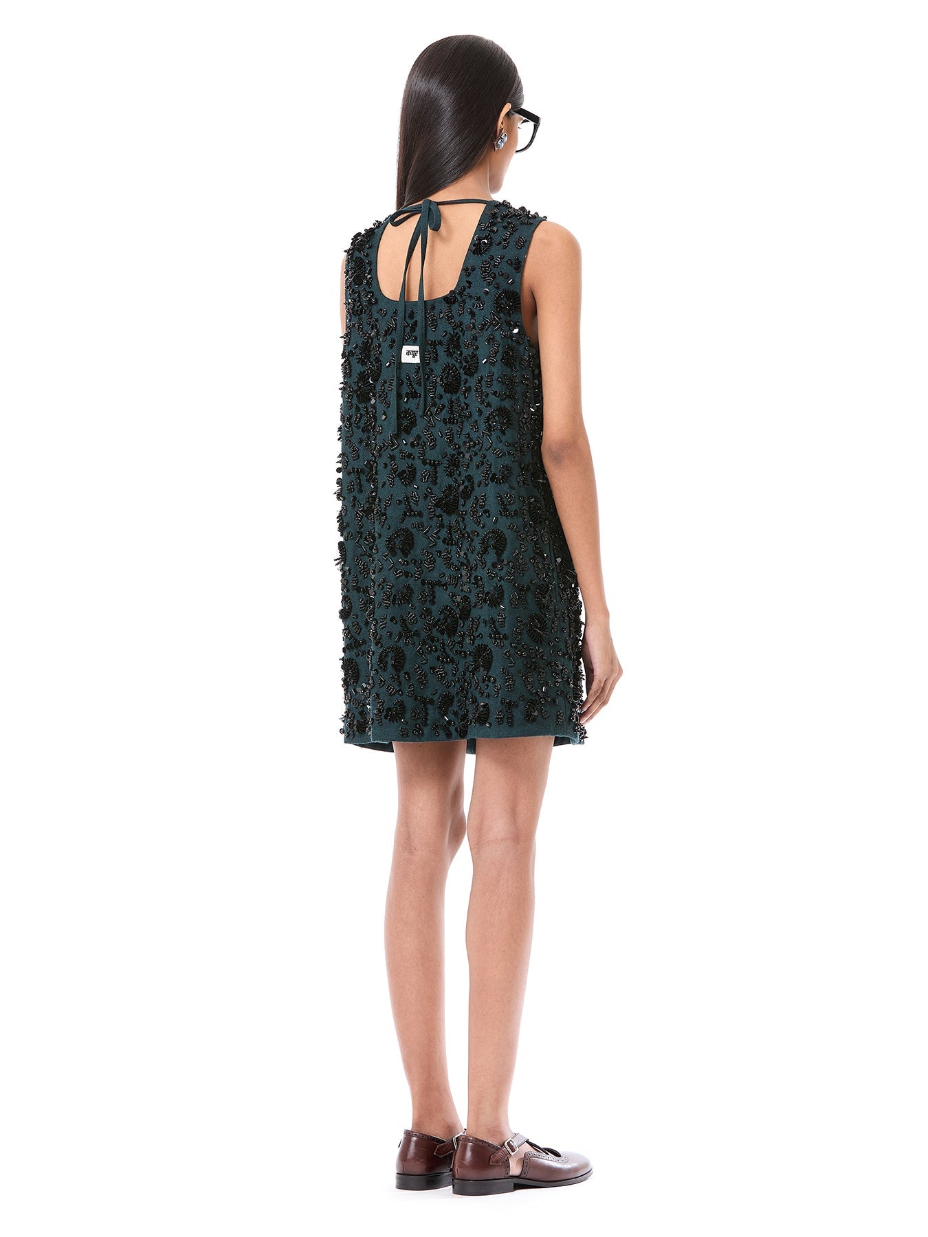 Hand Embroidered Tank Dress