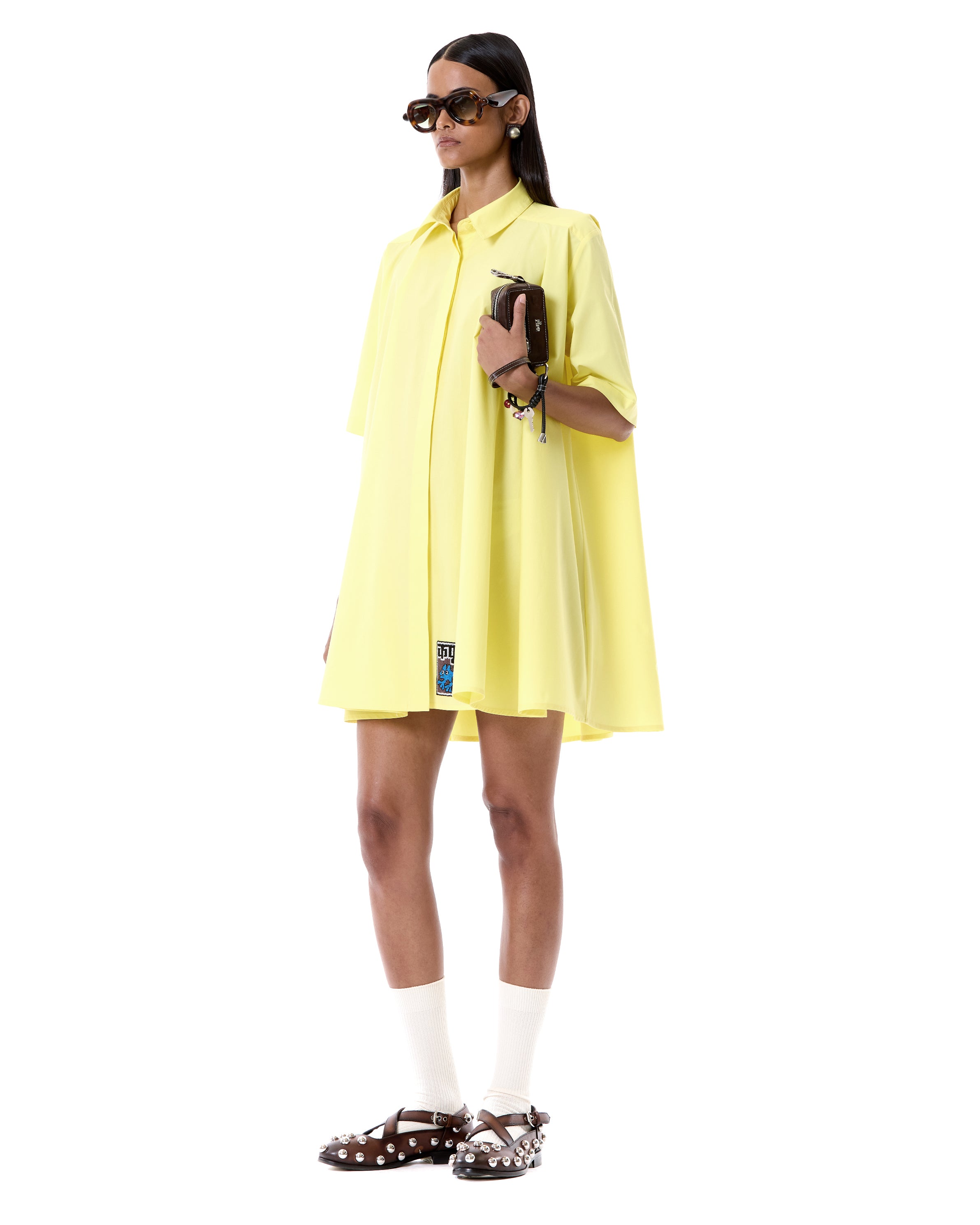 Flared Shirt Dress