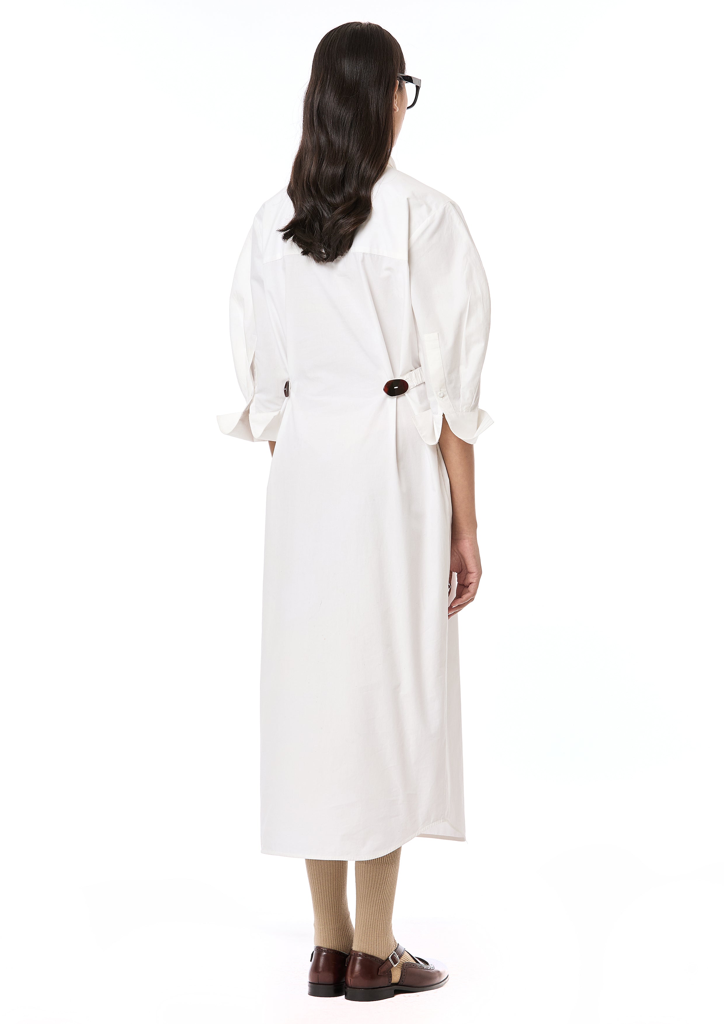 Multi Button Midi Dress