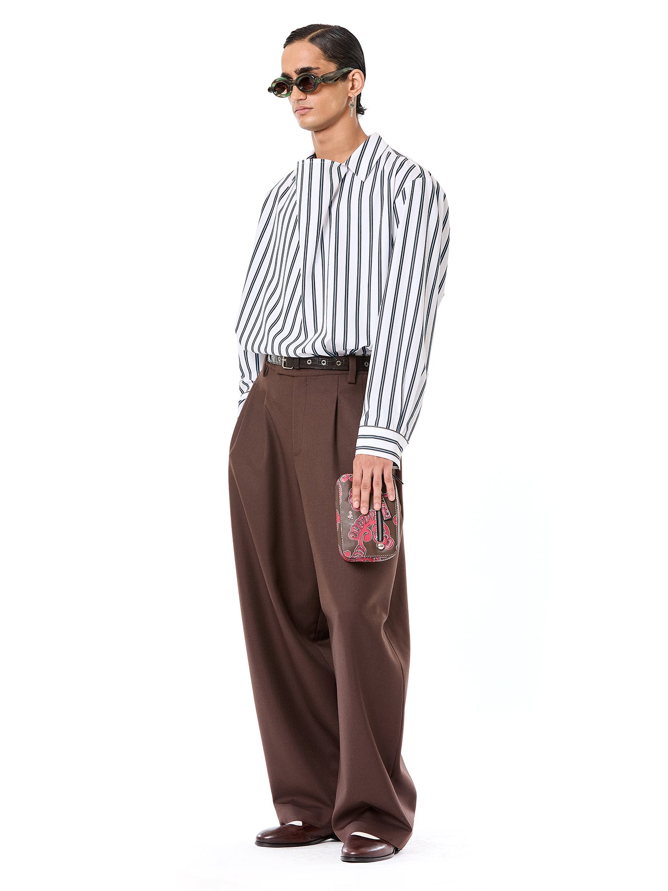 Draped Polo Shirt