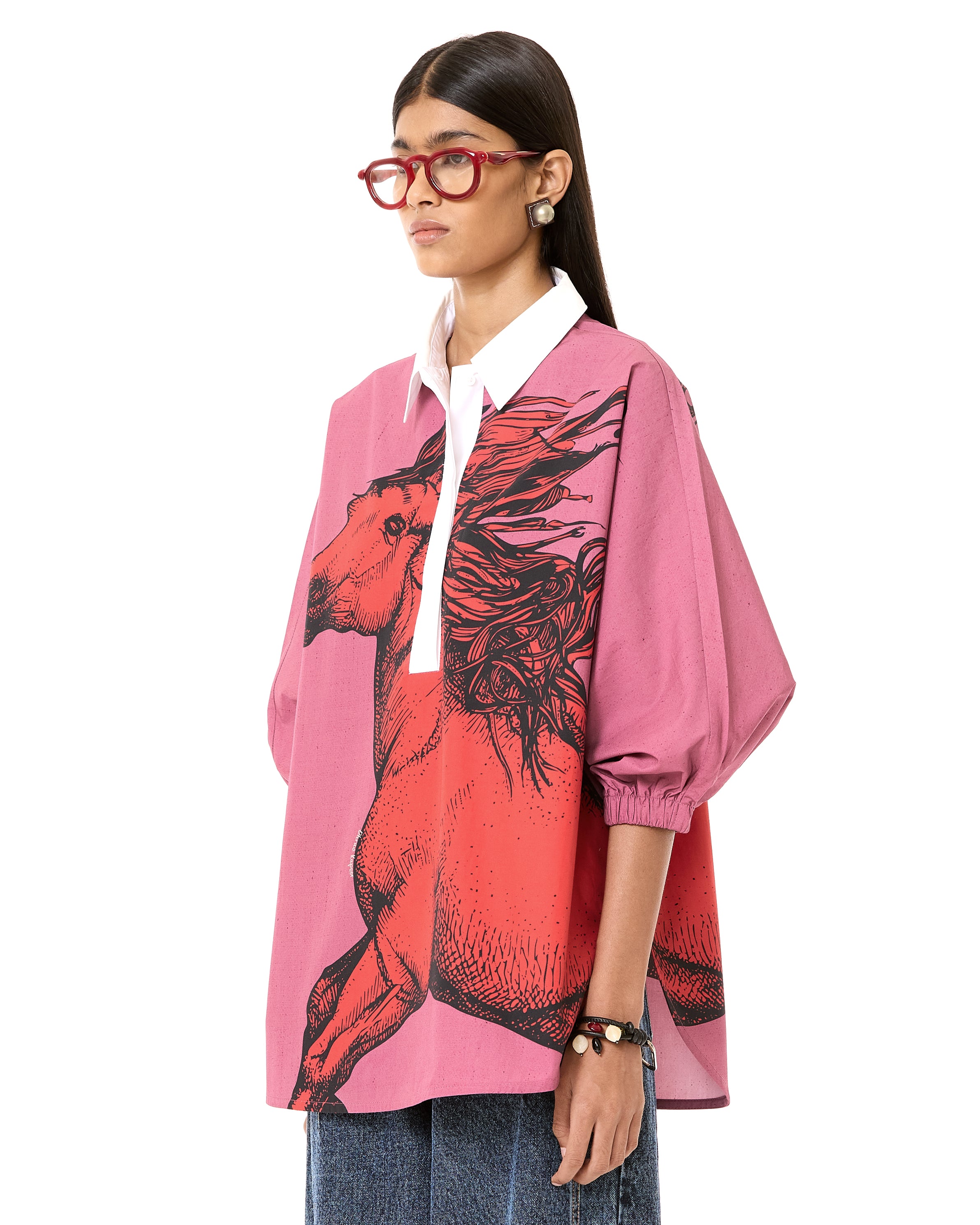 Unicorn Polo Batwing Shirt