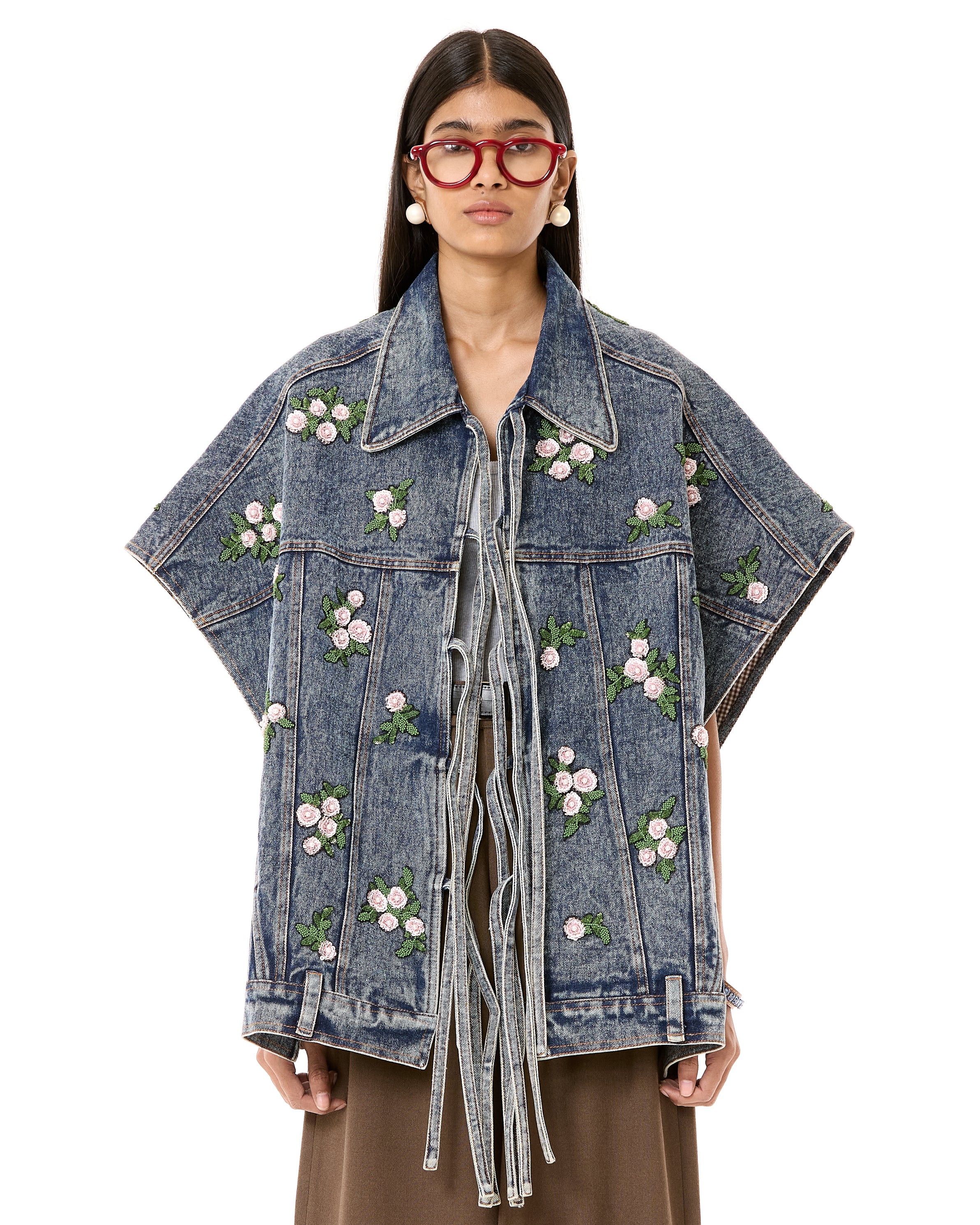 Handcrafted Tie-up Kaftan Jacket