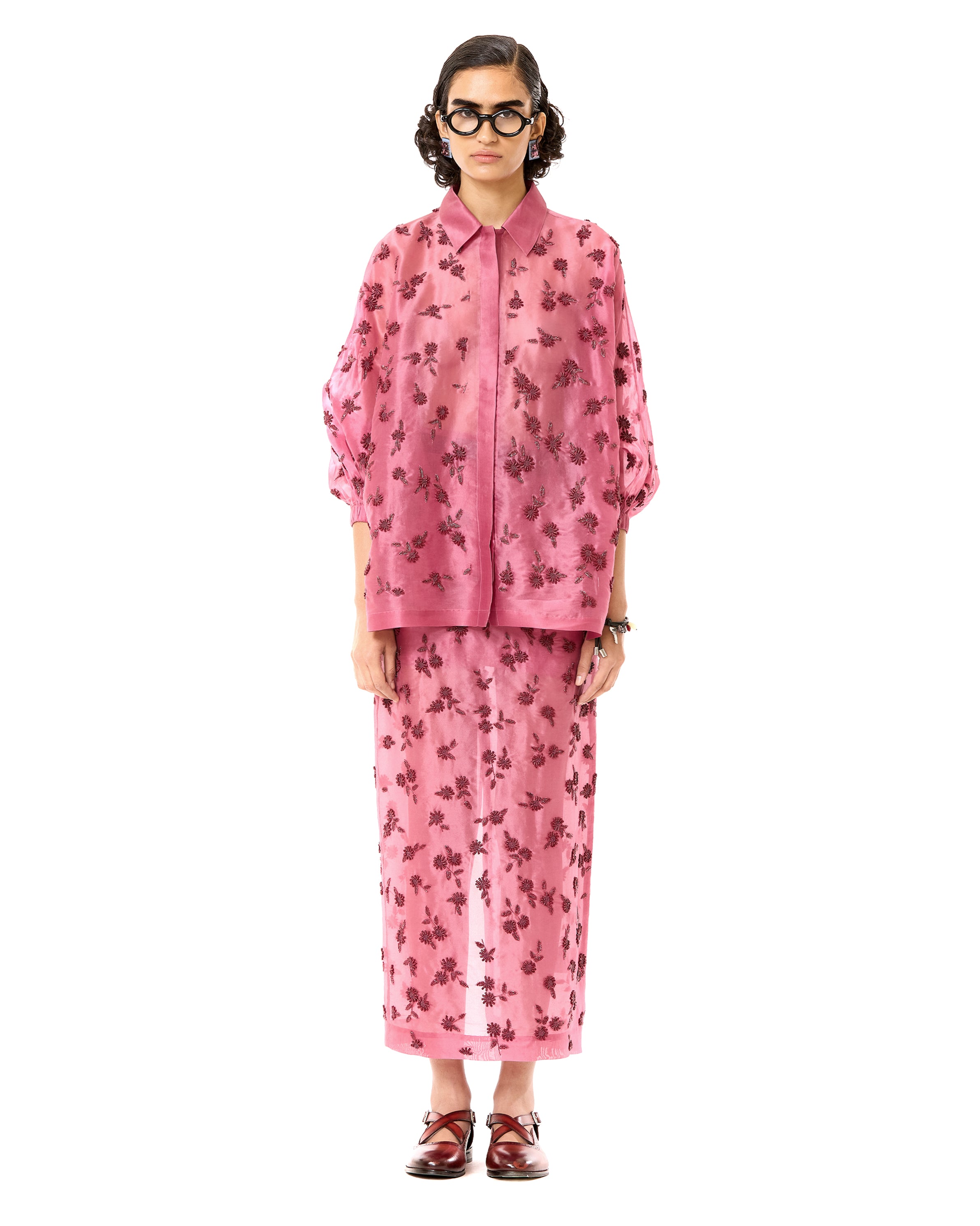 Handcrafted Sheer Co-ord Set