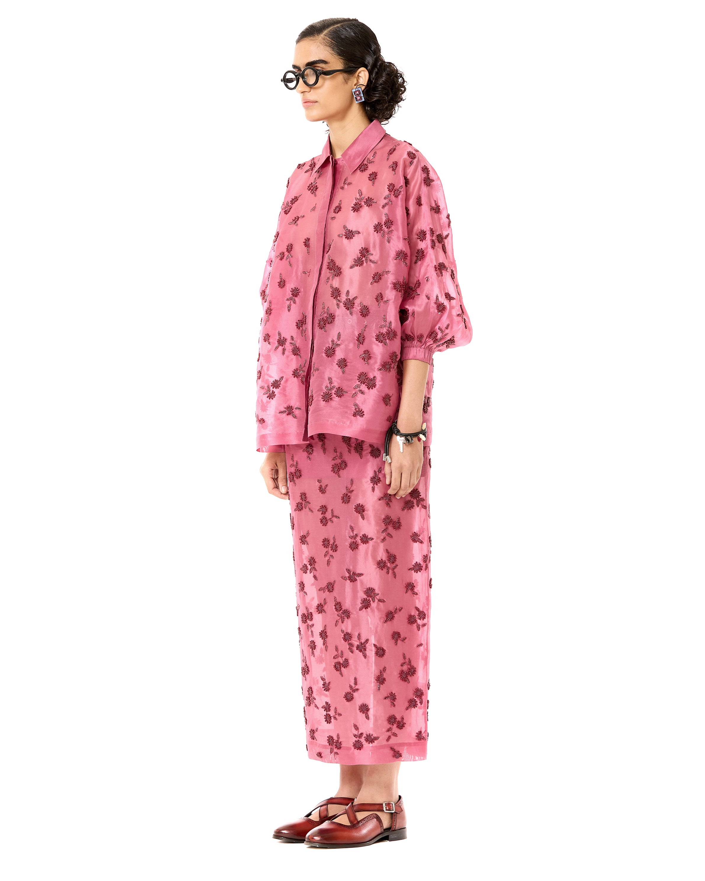 Handcrafted Sheer Co-ord Set