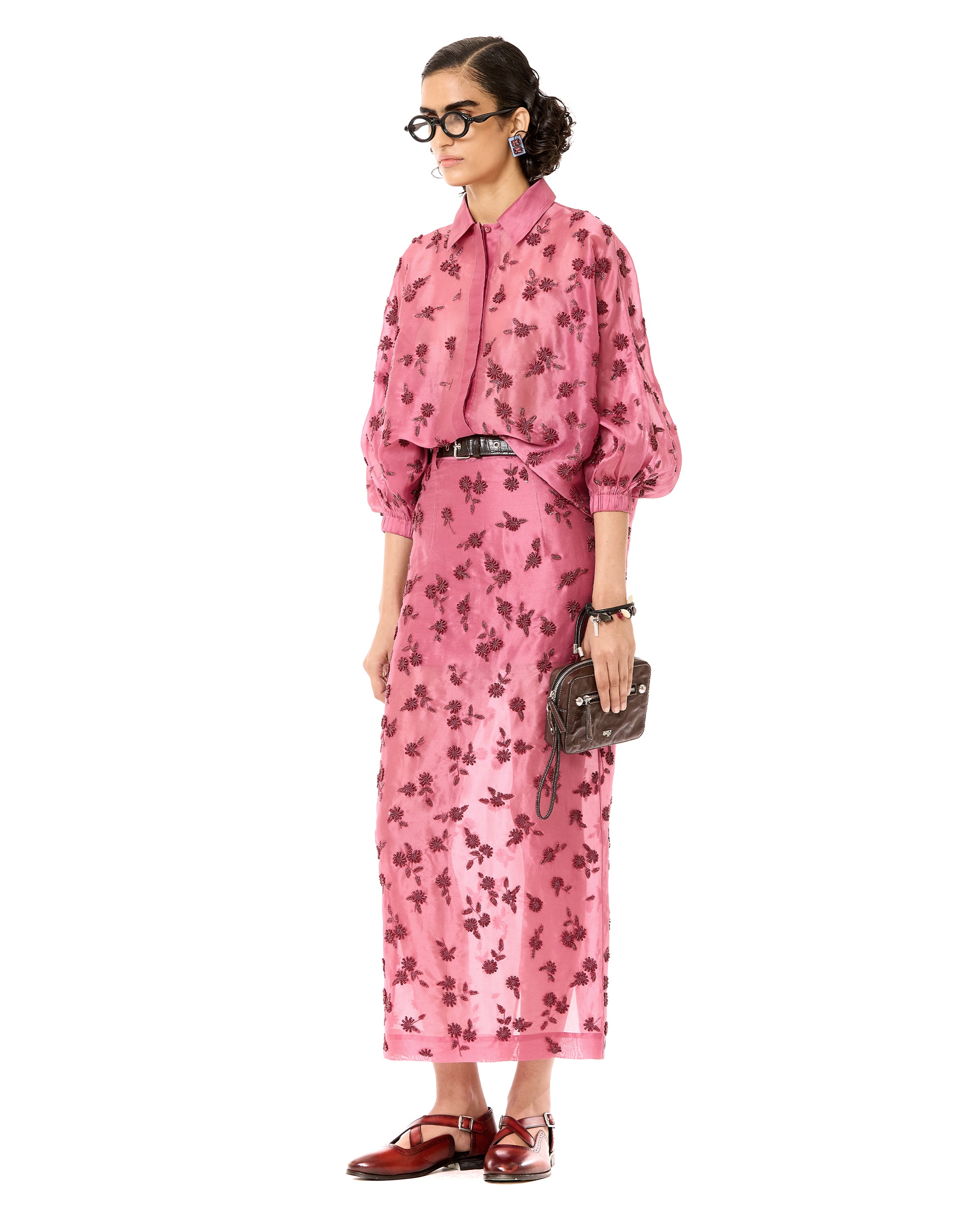 Handcrafted Sheer Co-ord Set