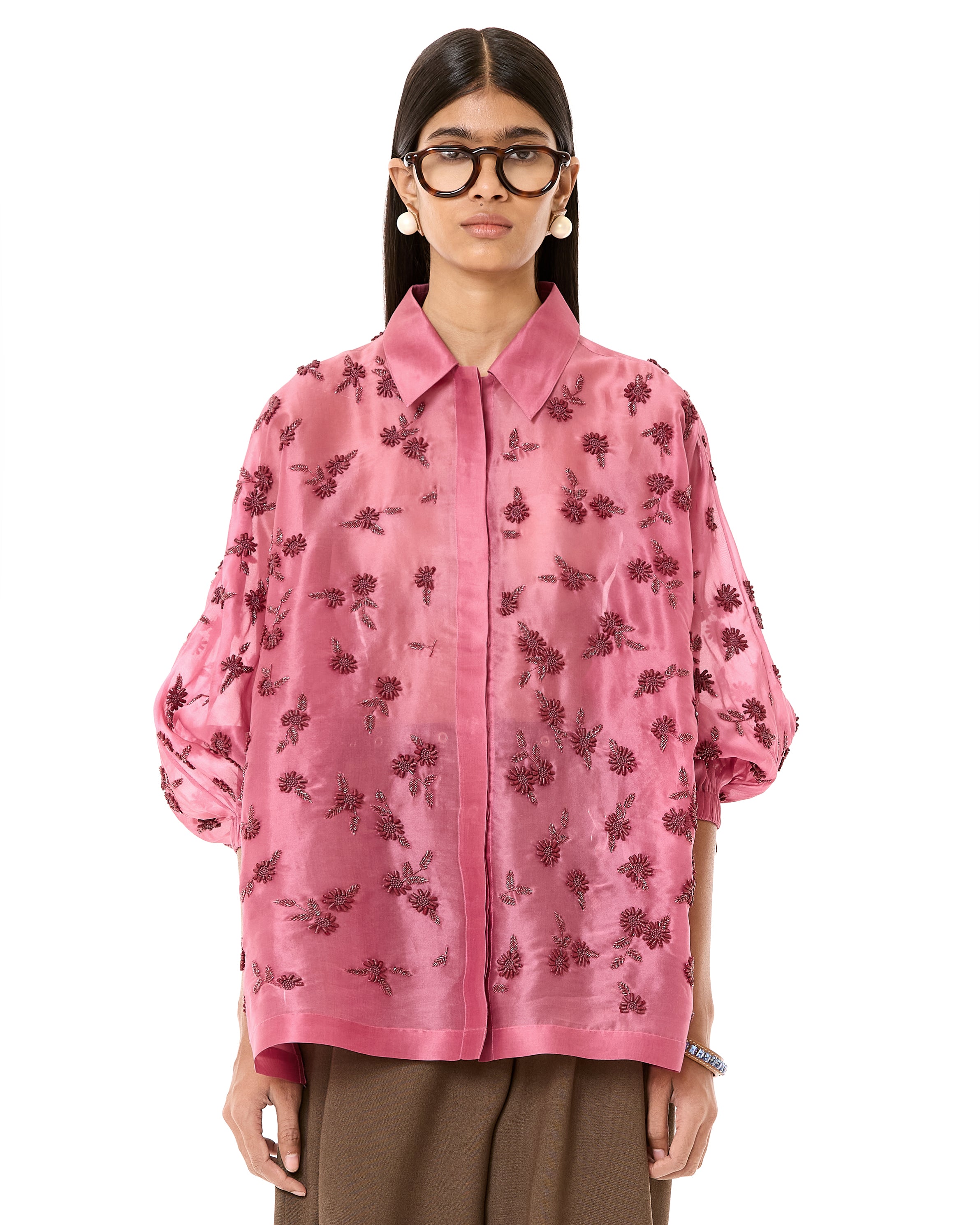 Handcrafted Sheer Shirt