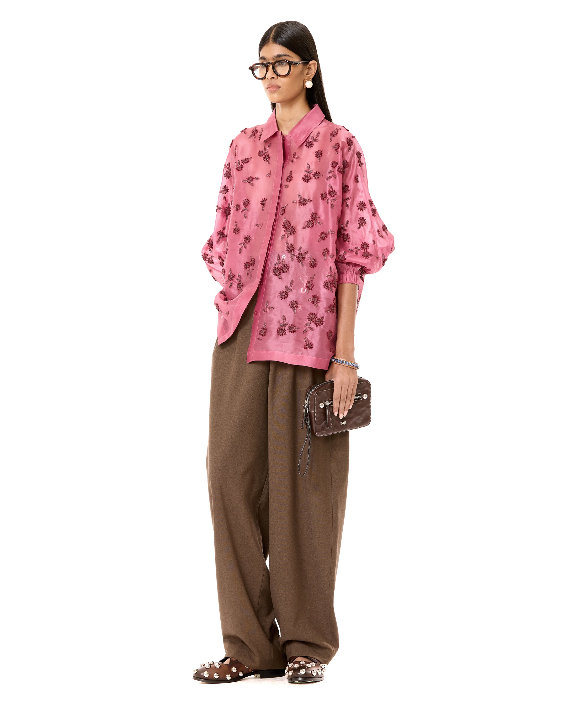 Handcrafted Sheer Shirt